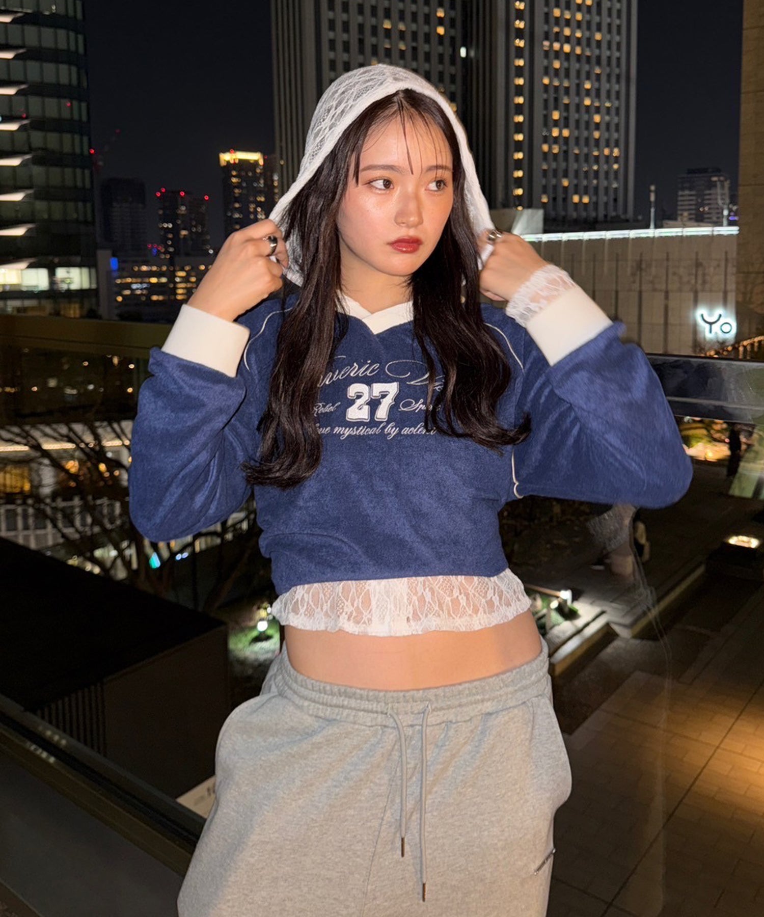 STAFF:170cm/COLOR:NAVY/SIZE:F