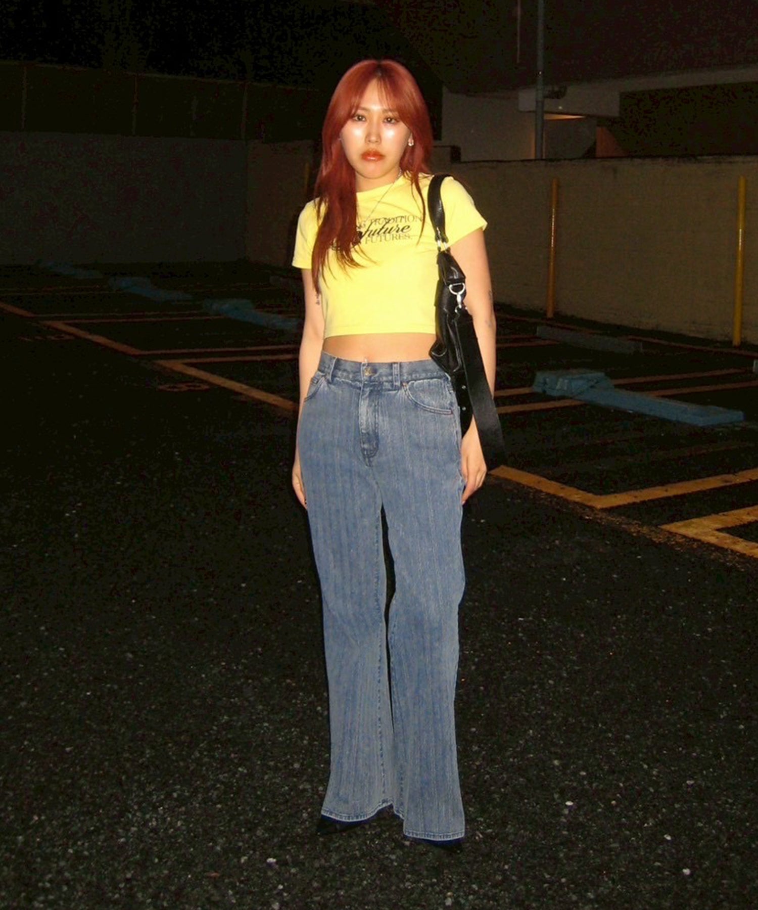 STAFF:158cm/COLOR:YELLOW/SIZE:F