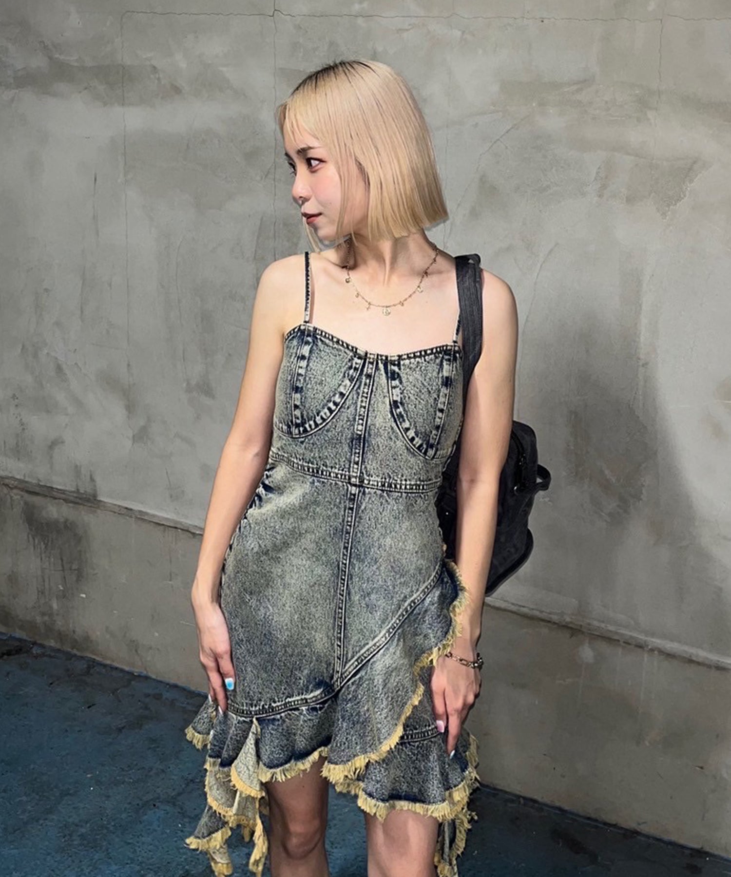 STAFF:154cm/COLOR:BLUE/SIZE:S