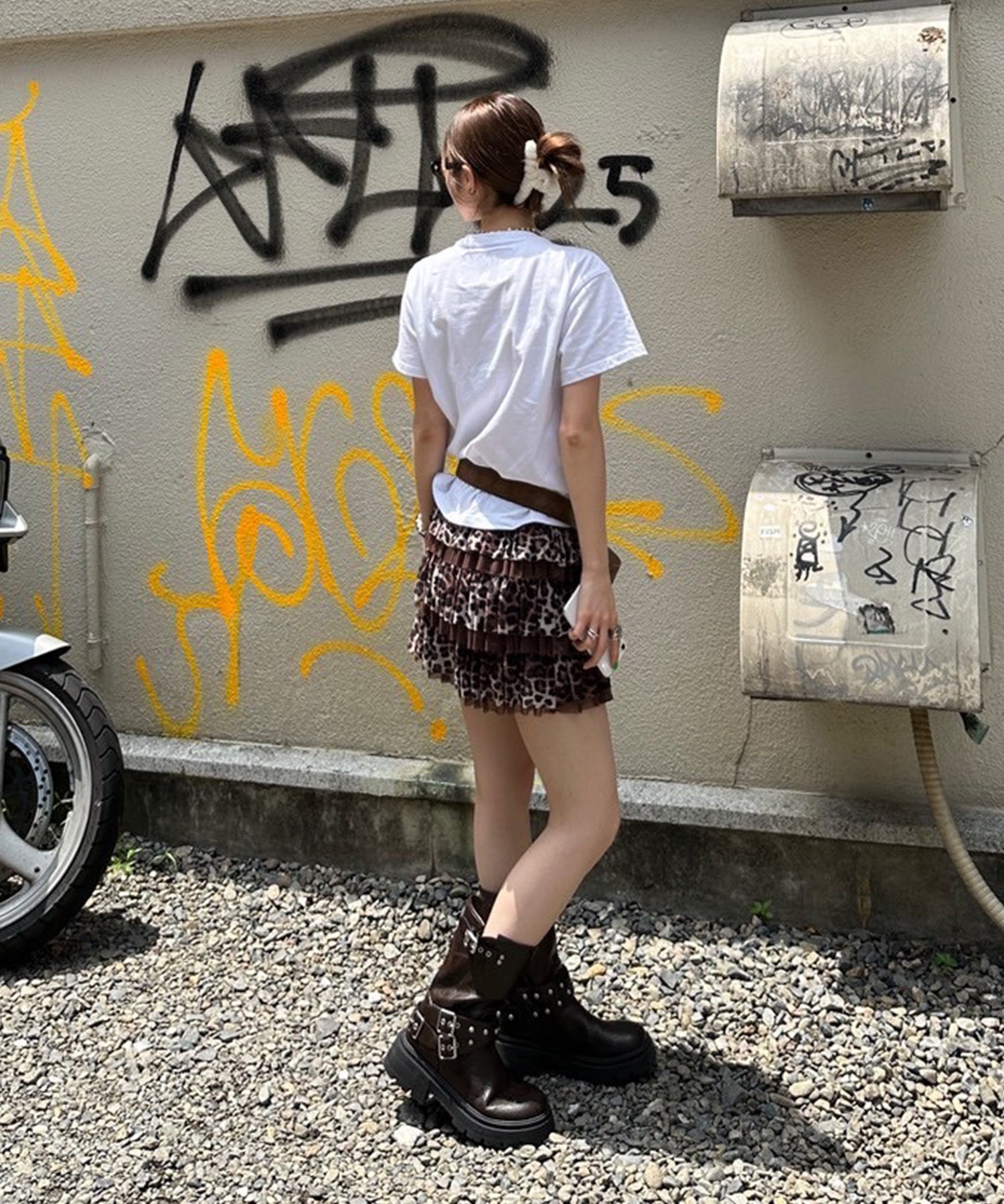 STAFF:155cm/COLOR:BROWN/SIZE:F