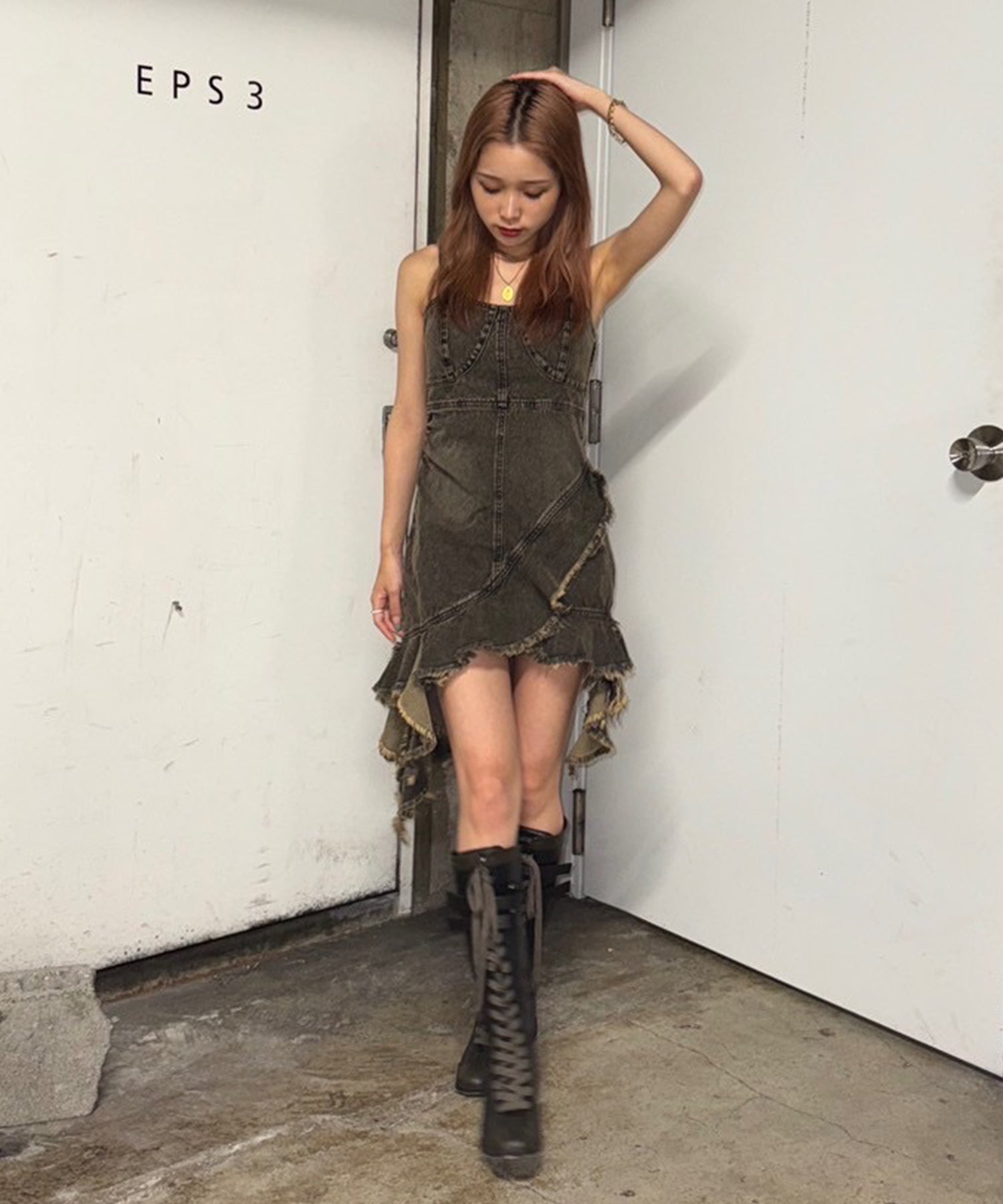 STAFF:155cm/COLOR:BLACK/SIZE:M