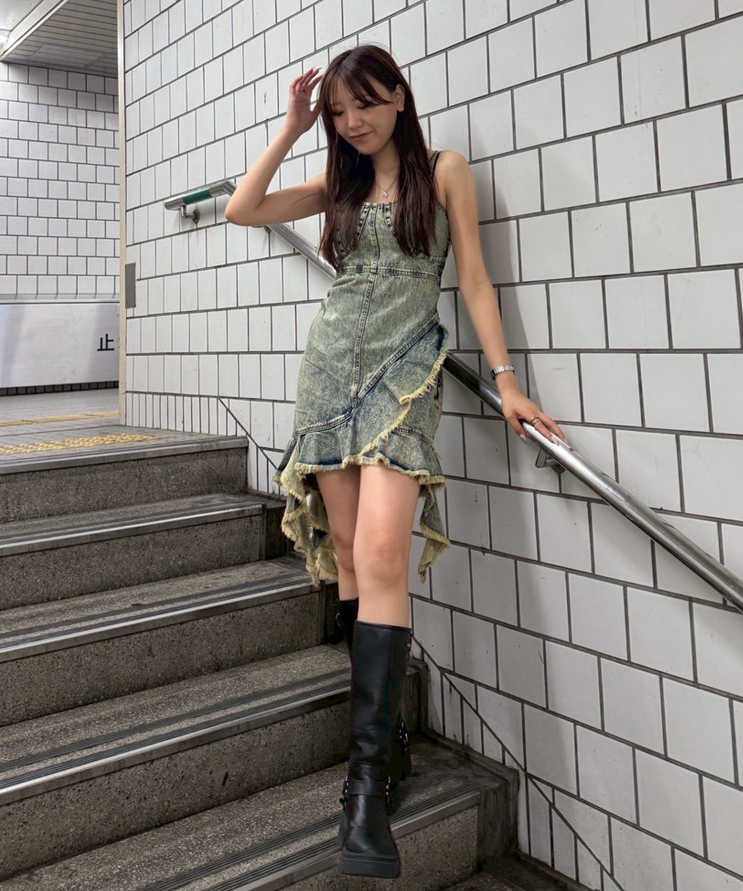 STAFF:162cm/COLOR:BLUE/SIZE:M