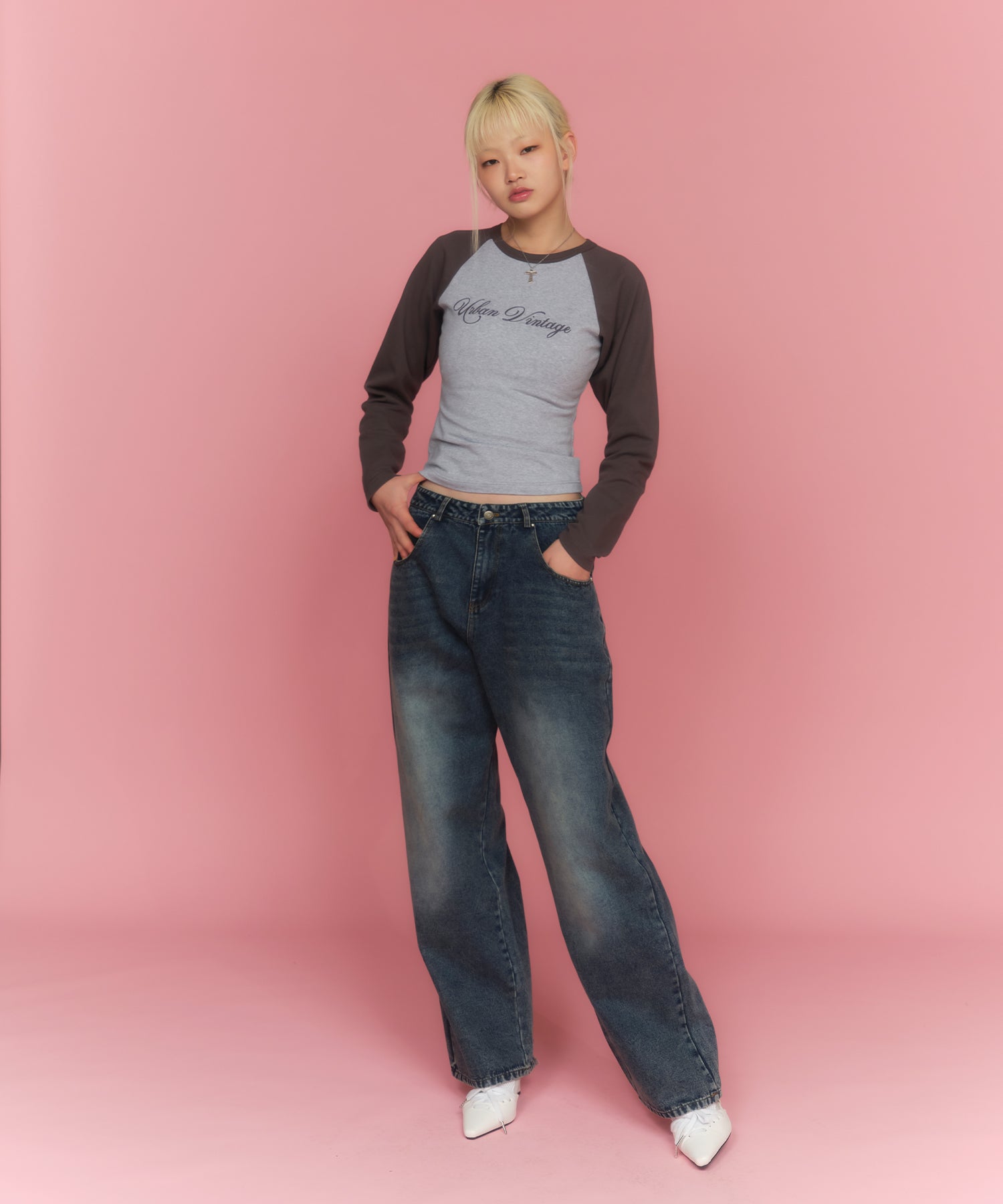 MODEL:174cm/COLOR:BLUE/SIZE:M