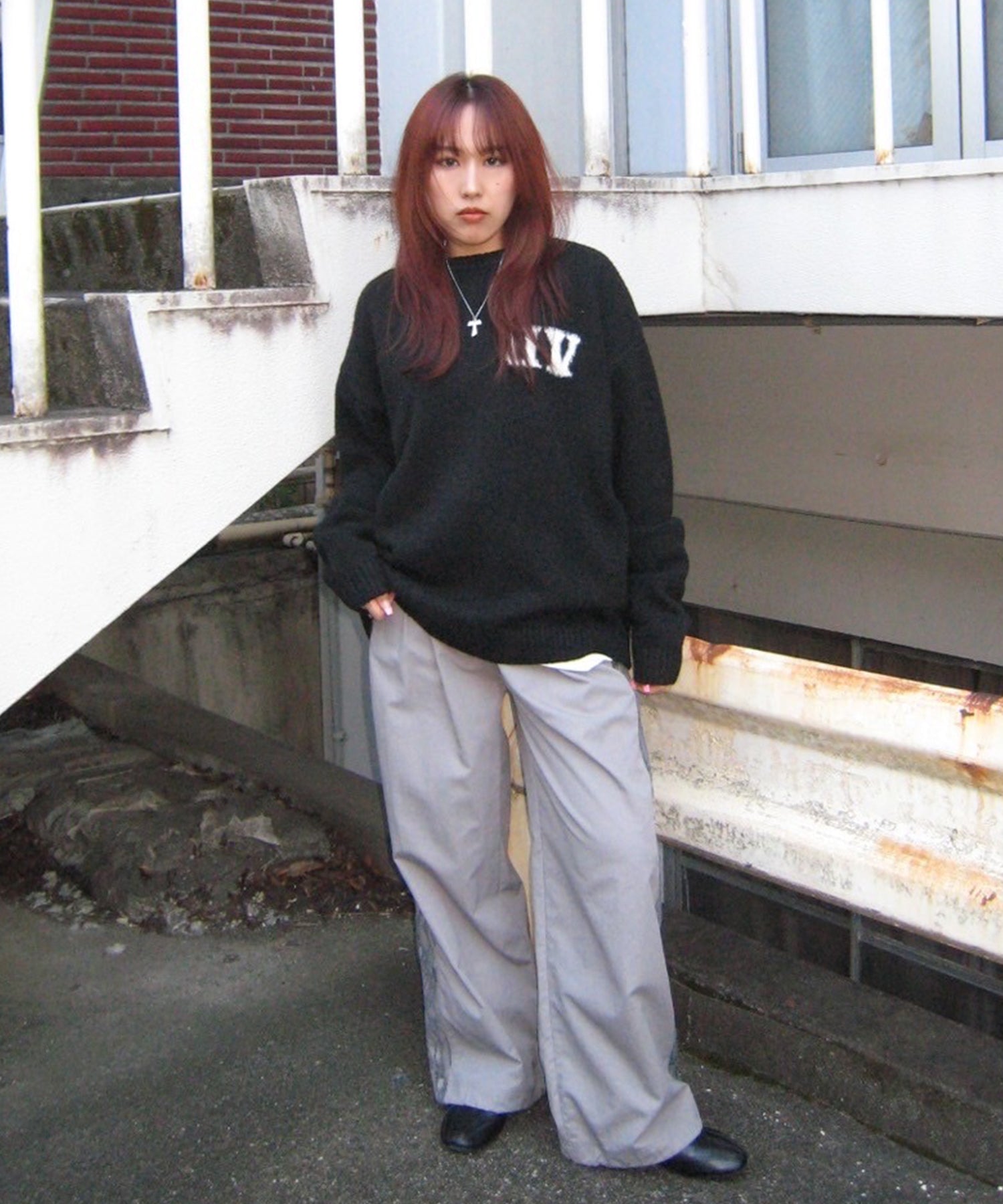 STAFF:158cm/COLOR:GRAY/SIZE:F