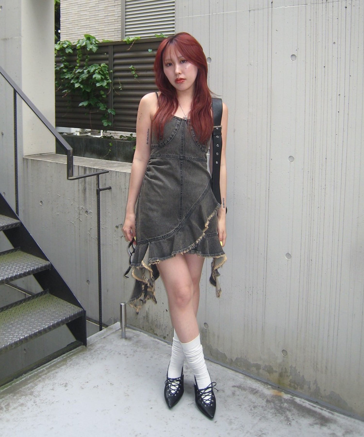 STAFF:158cm/COLOR:BLACK/SIZE:M