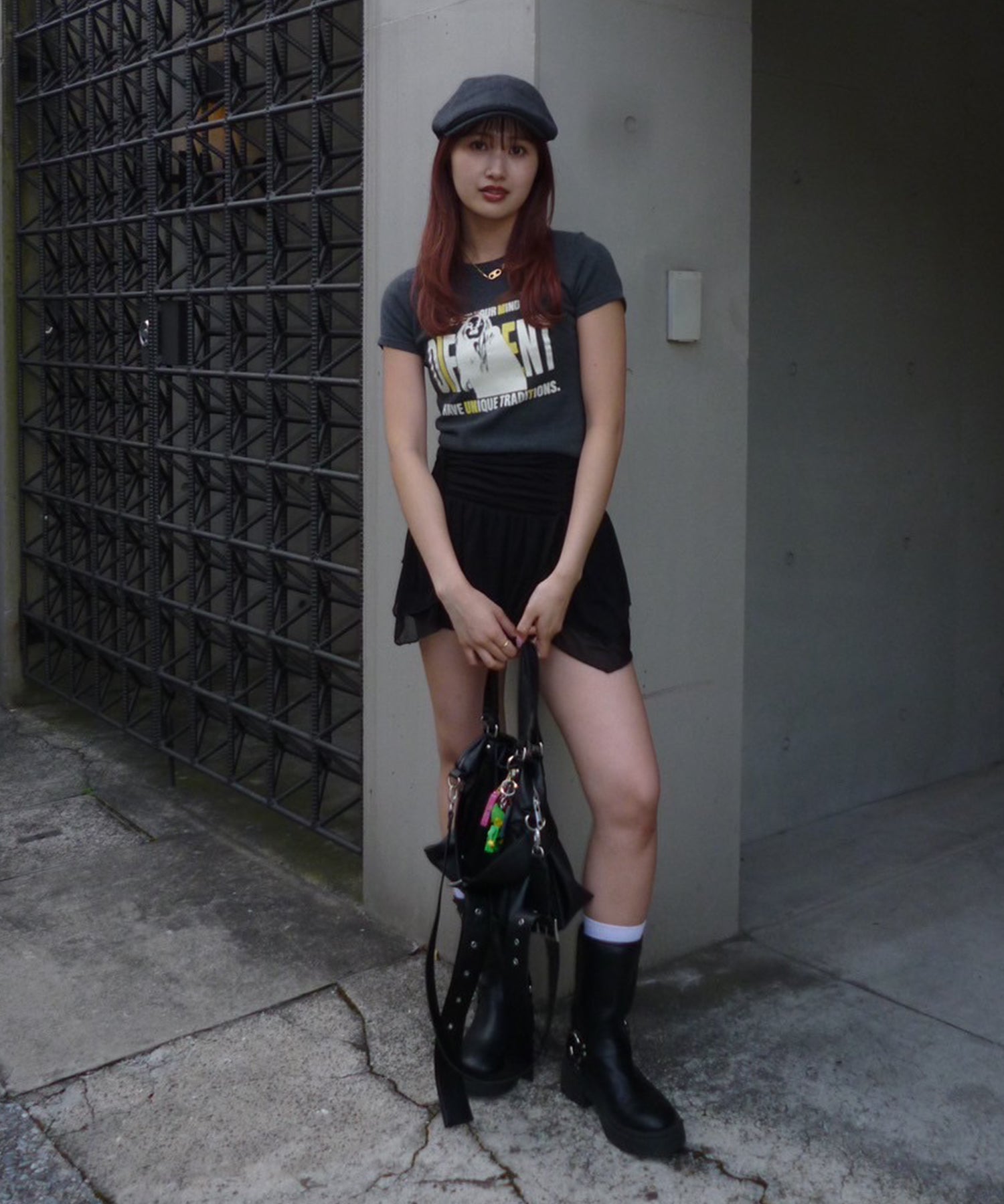 STAFF:163cm/COLOR:DARK GRAY/SIZE:F