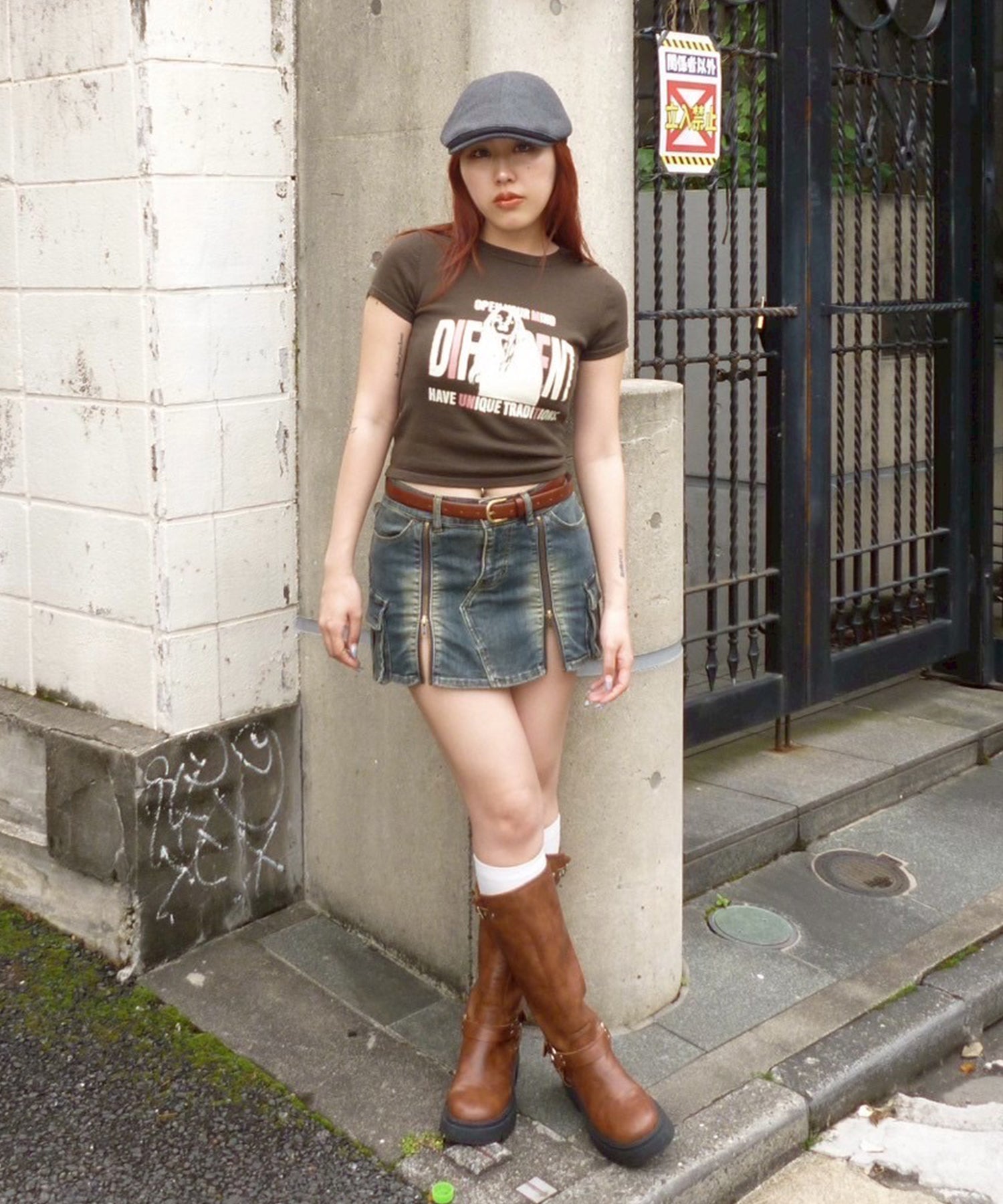 STAFF:158cm/COLOR:KHAKI/SIZE:F