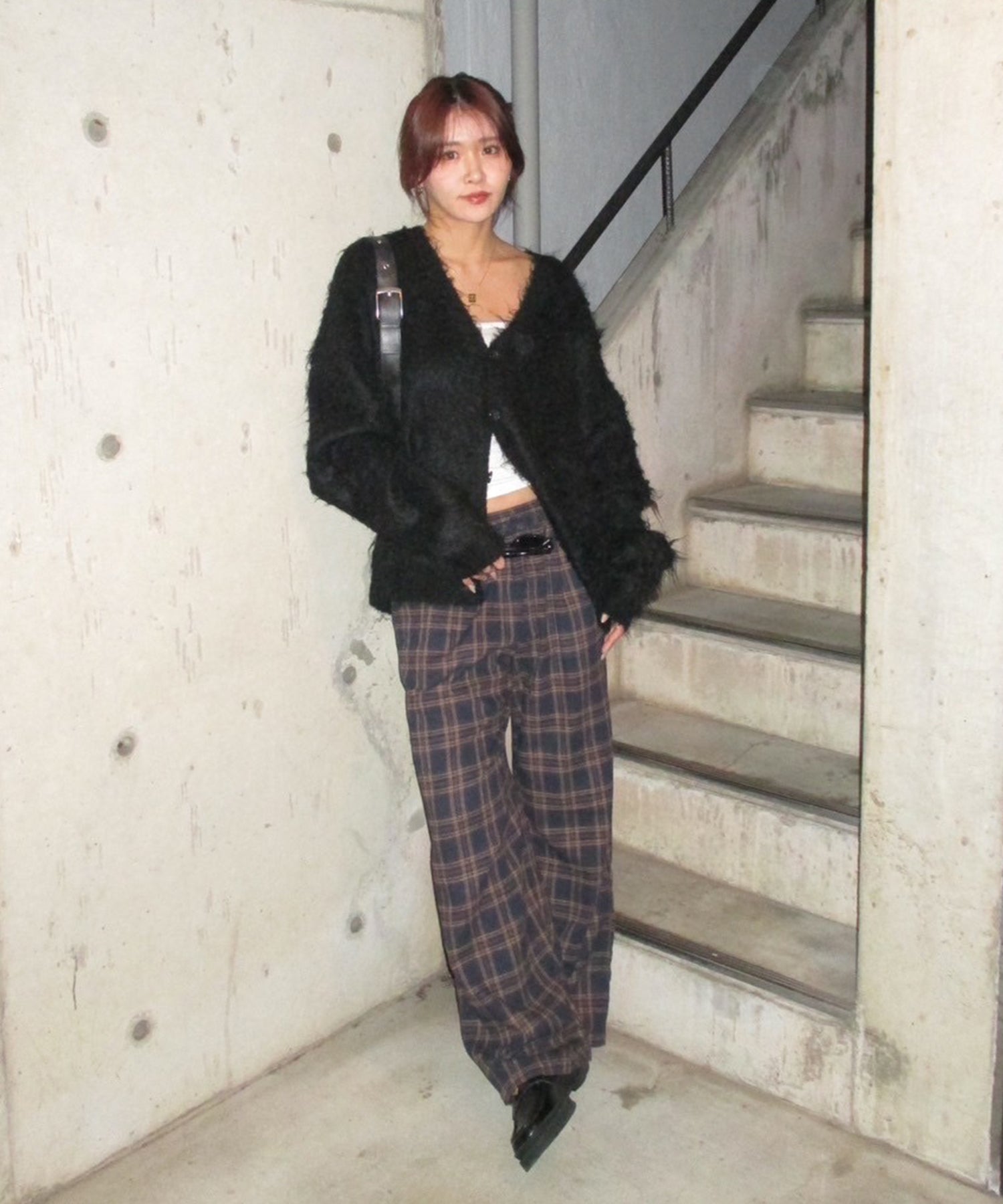 STAFF:164cm/COLOR:BLACK/SIZE:F