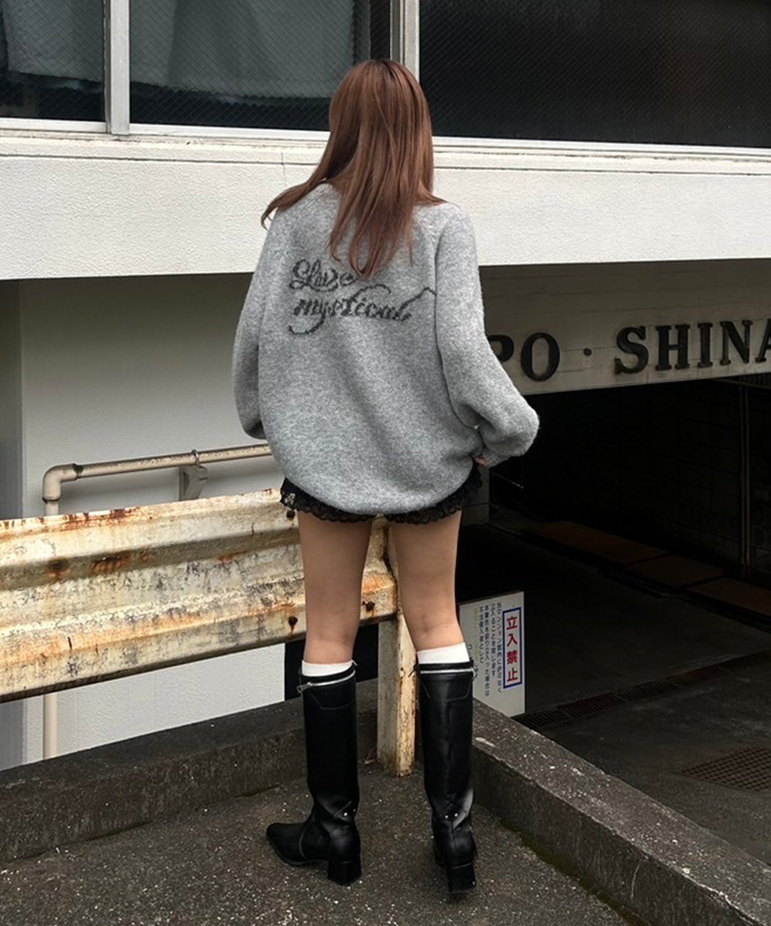 STAFF:163cm/COLOR:GRAY/SIZE:F