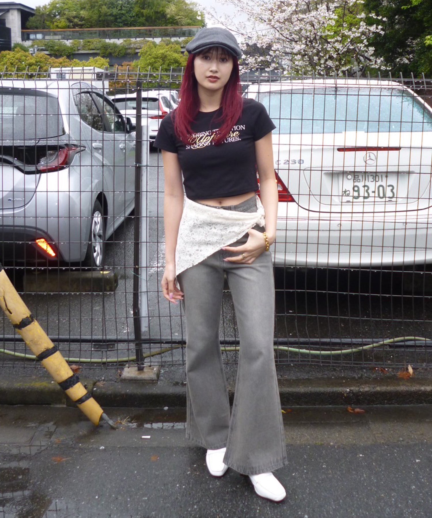 STAFF:163cm/COLOR:BLACK/SIZE:F