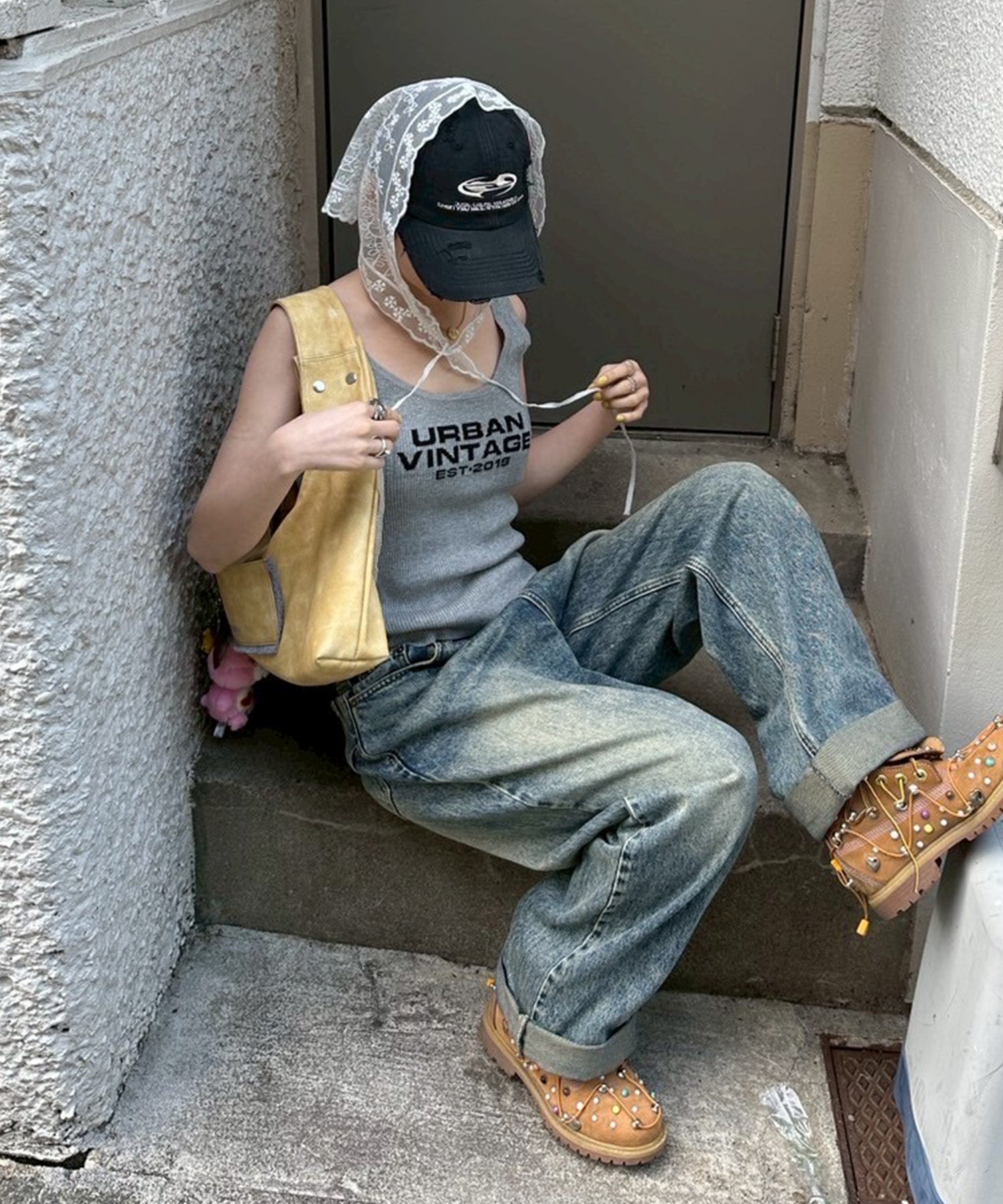 STAFF:154cm/COLOR:GRAY/SIZE:F