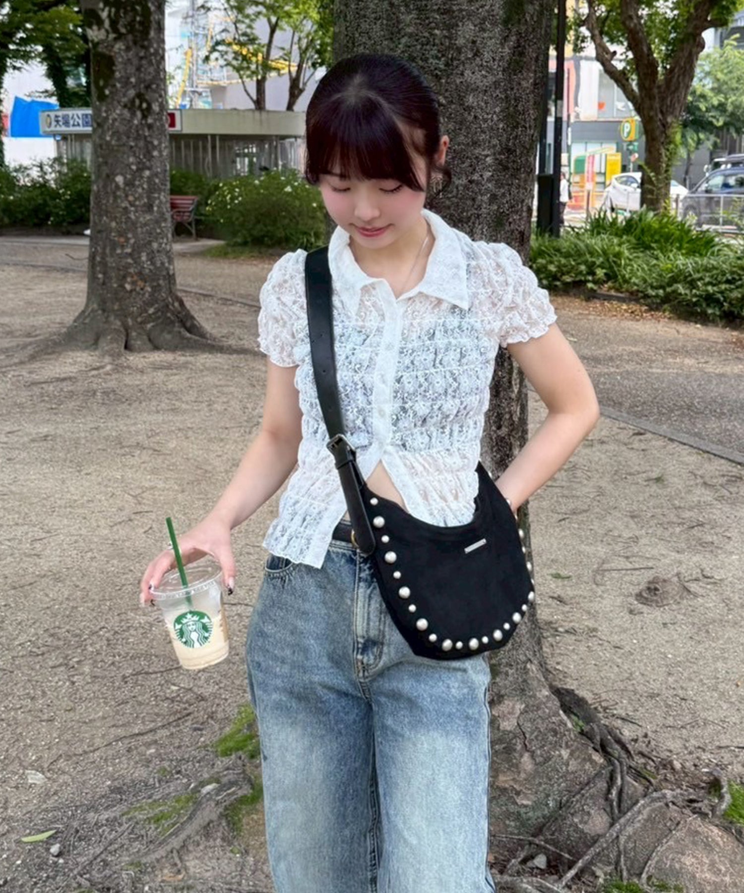 STAFF:155cm/COLOR:WHITE/SIZE:F