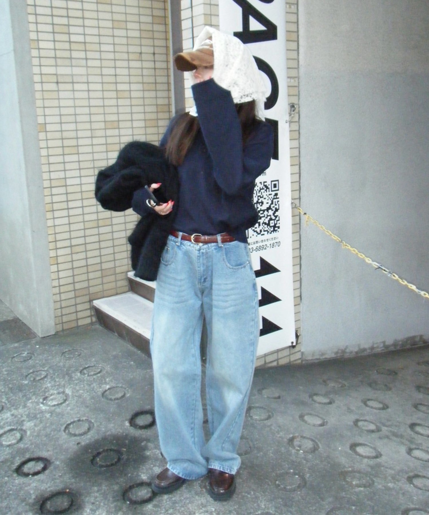 DIRECTOR:161cm/COLOR:LIGHT BLUE/SIZE:M