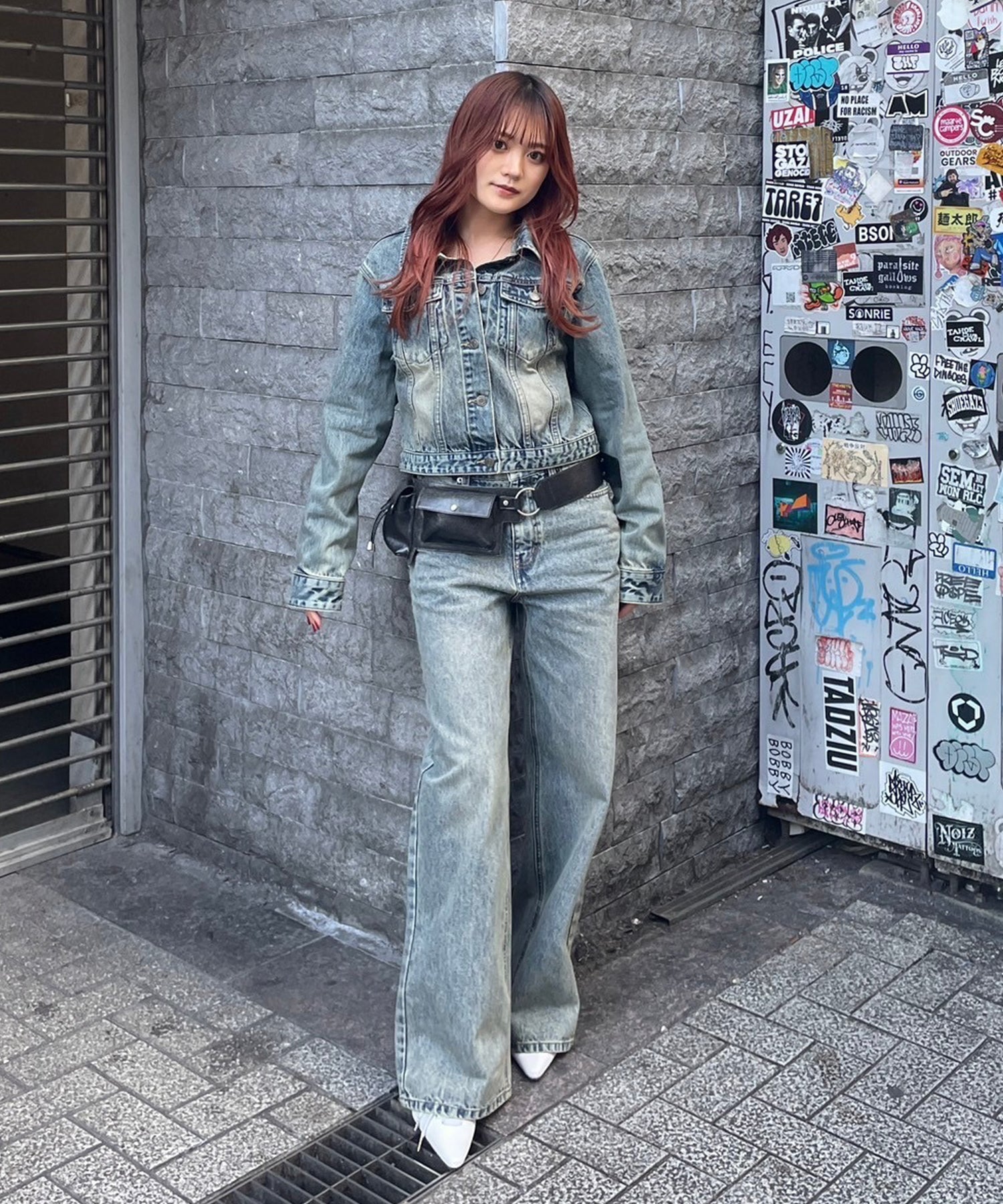 STAFF:150cm/COLOR:BLUE/SIZE:S