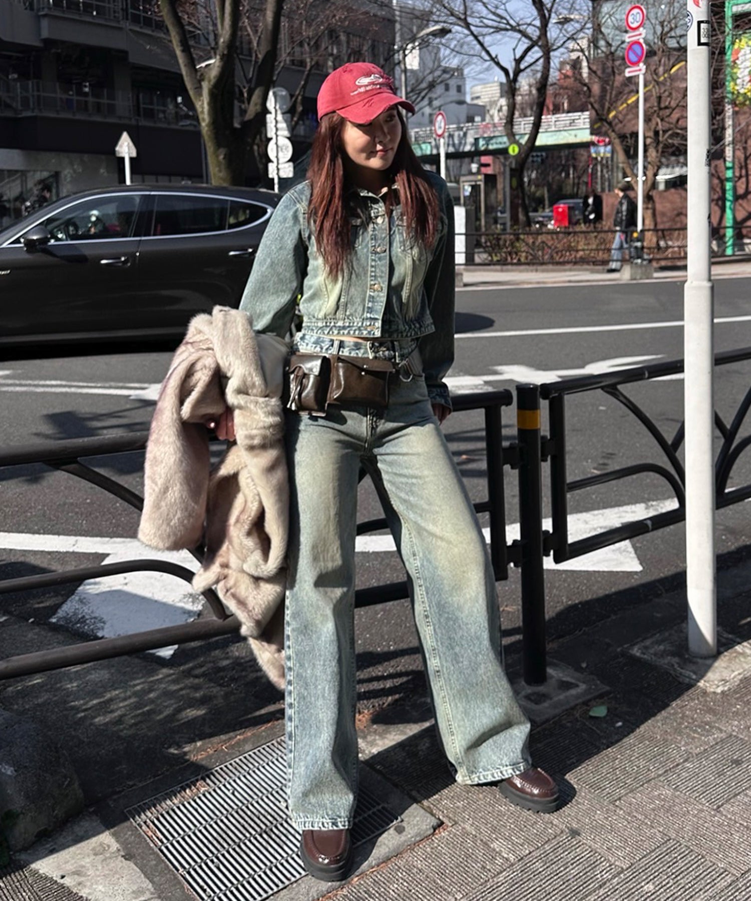 STAFF:164cm/COLOR:BLUE/SIZE:S