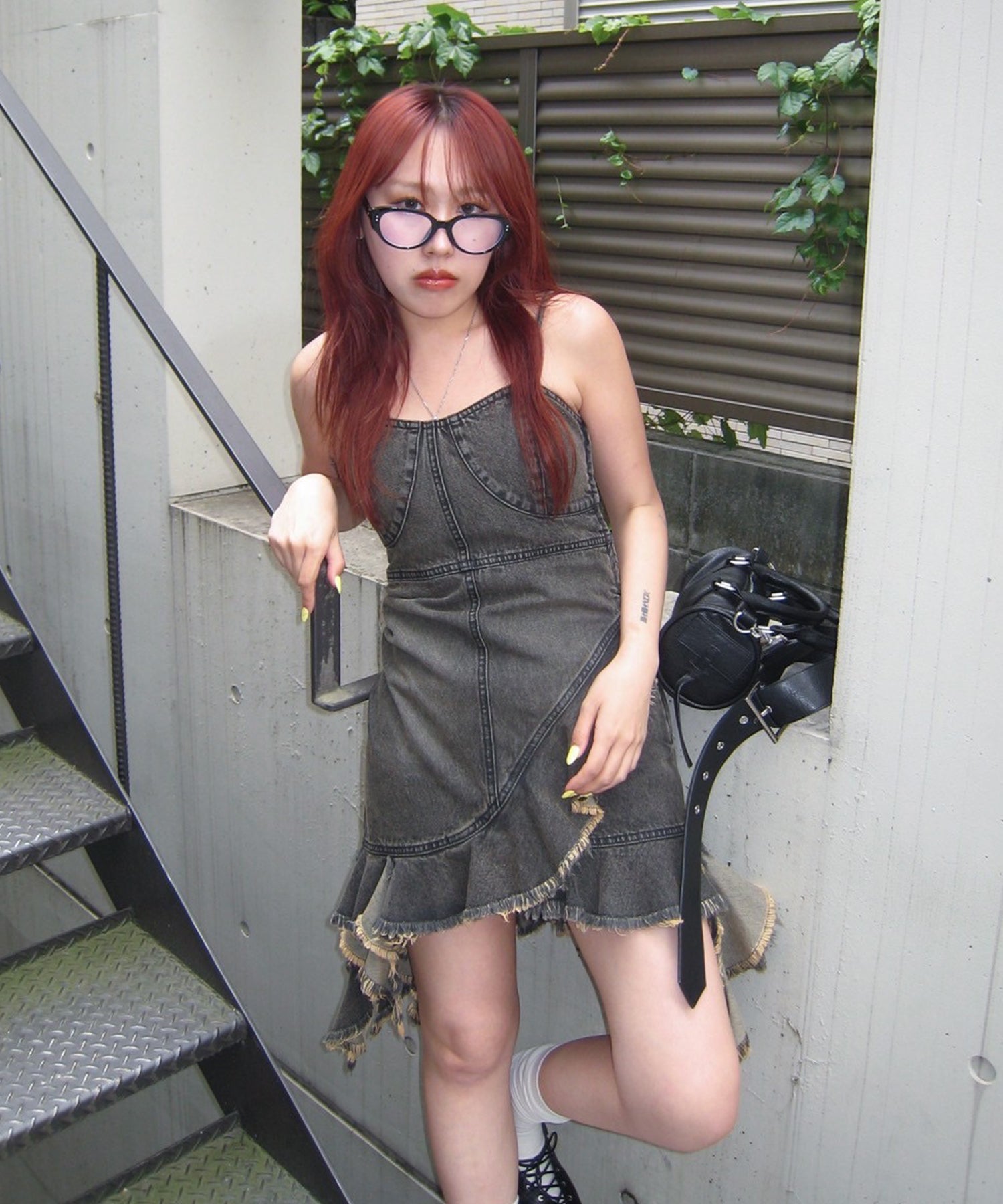 STAFF:158cm/COLOR:BLACK/SIZE:M