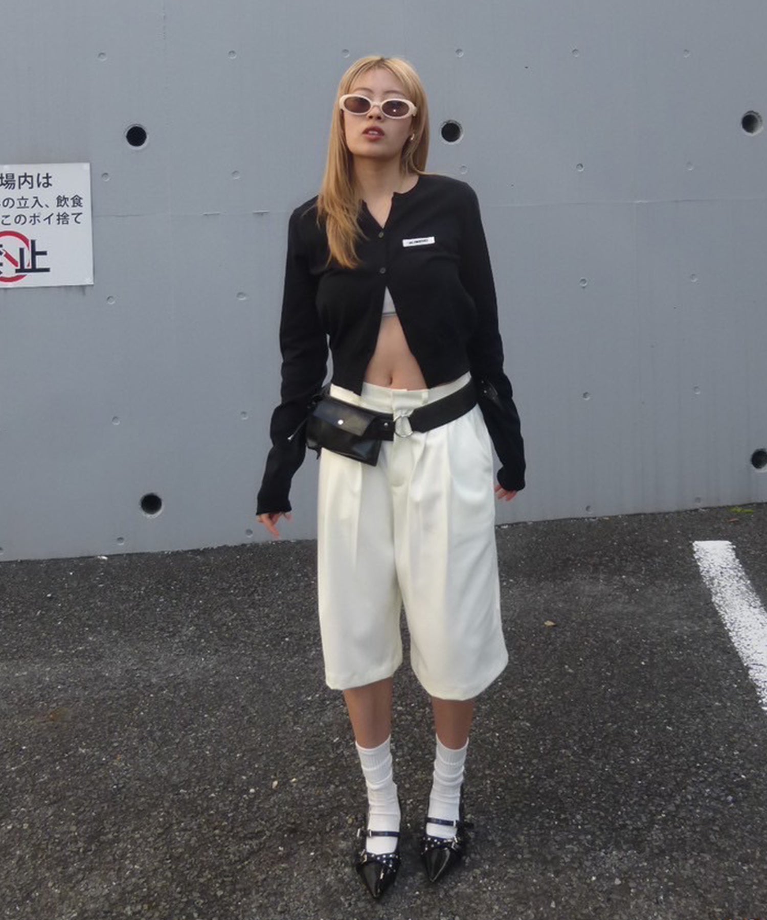 STAFF:160cm/COLOR:BLACK/SIZE:F