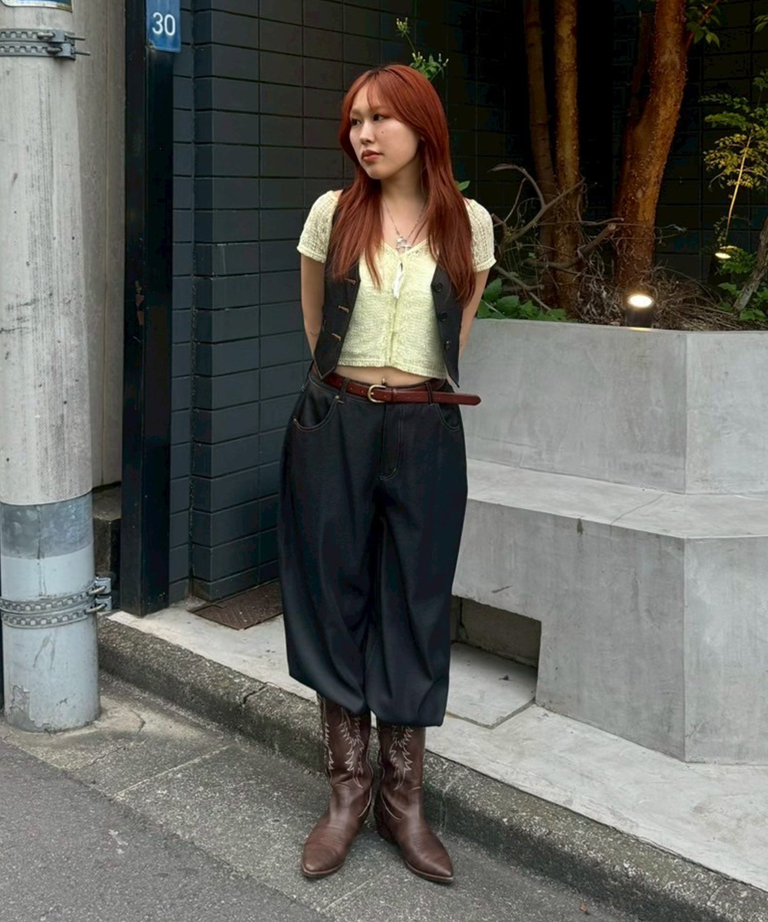 STAFF:158cm/COLOR:YELLOW/SIZE:F