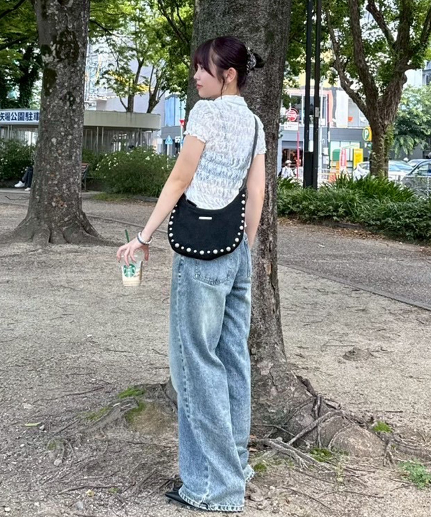 STAFF:155cm/COLOR:WHITE/SIZE:F