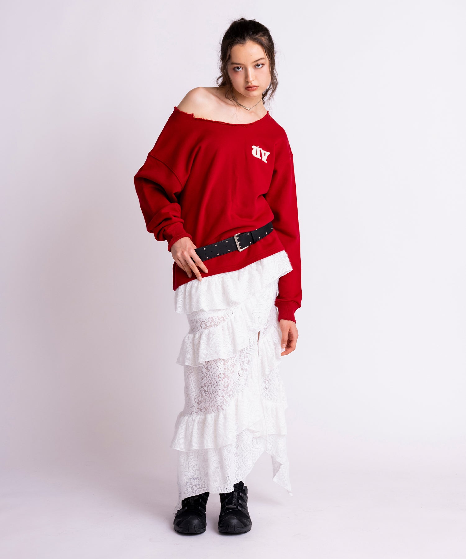 MODEL:172cm/COLOR:RED/SIZE:F