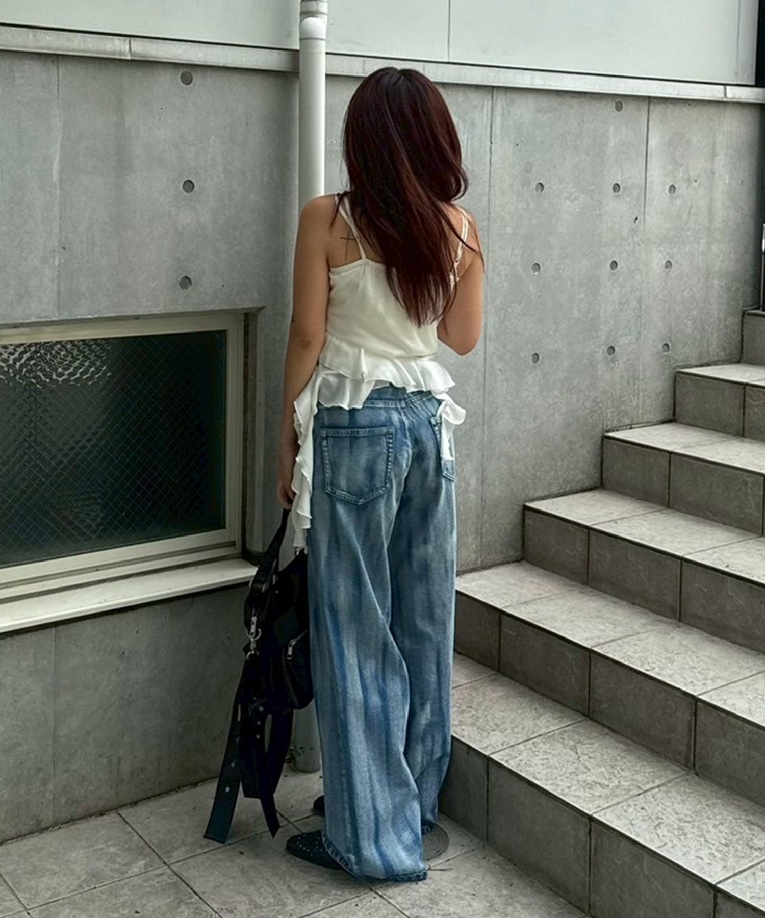 STAFF:158cm/COLOR:BLUE/SIZE:25