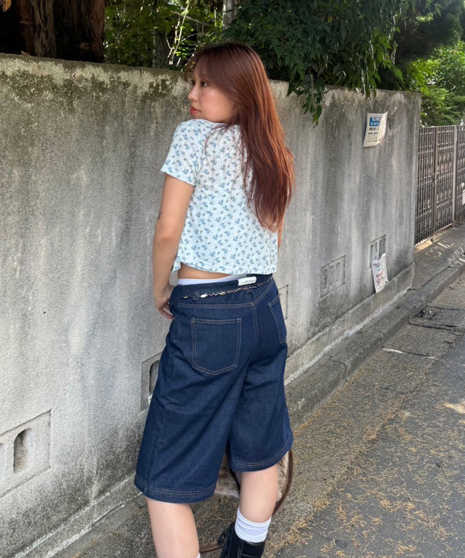 STAFF:158cm/COLOR:LIGHT BLUE/SIZE:F