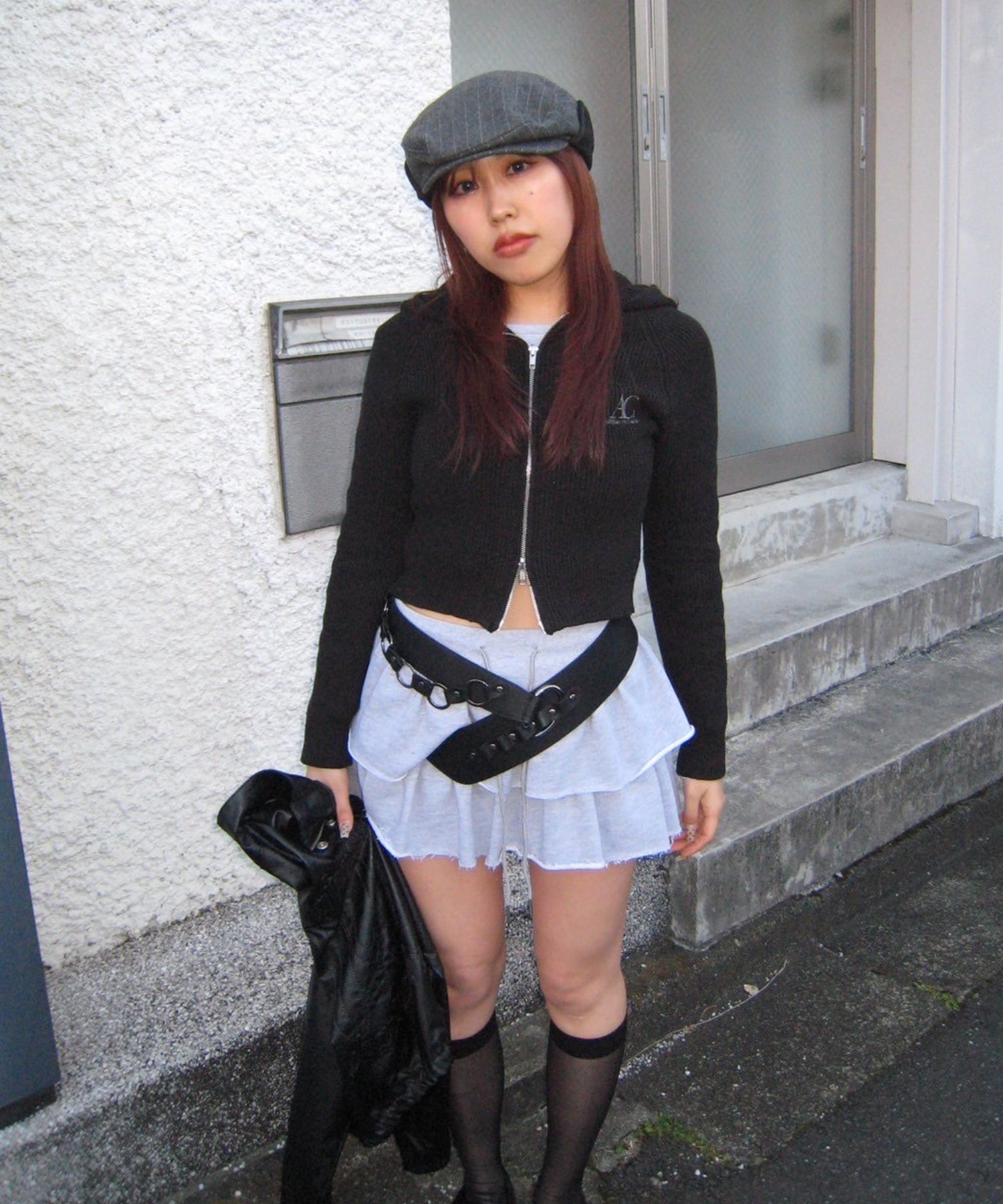 STAFF:158cm/COLOR:BLACK/SIZE:F