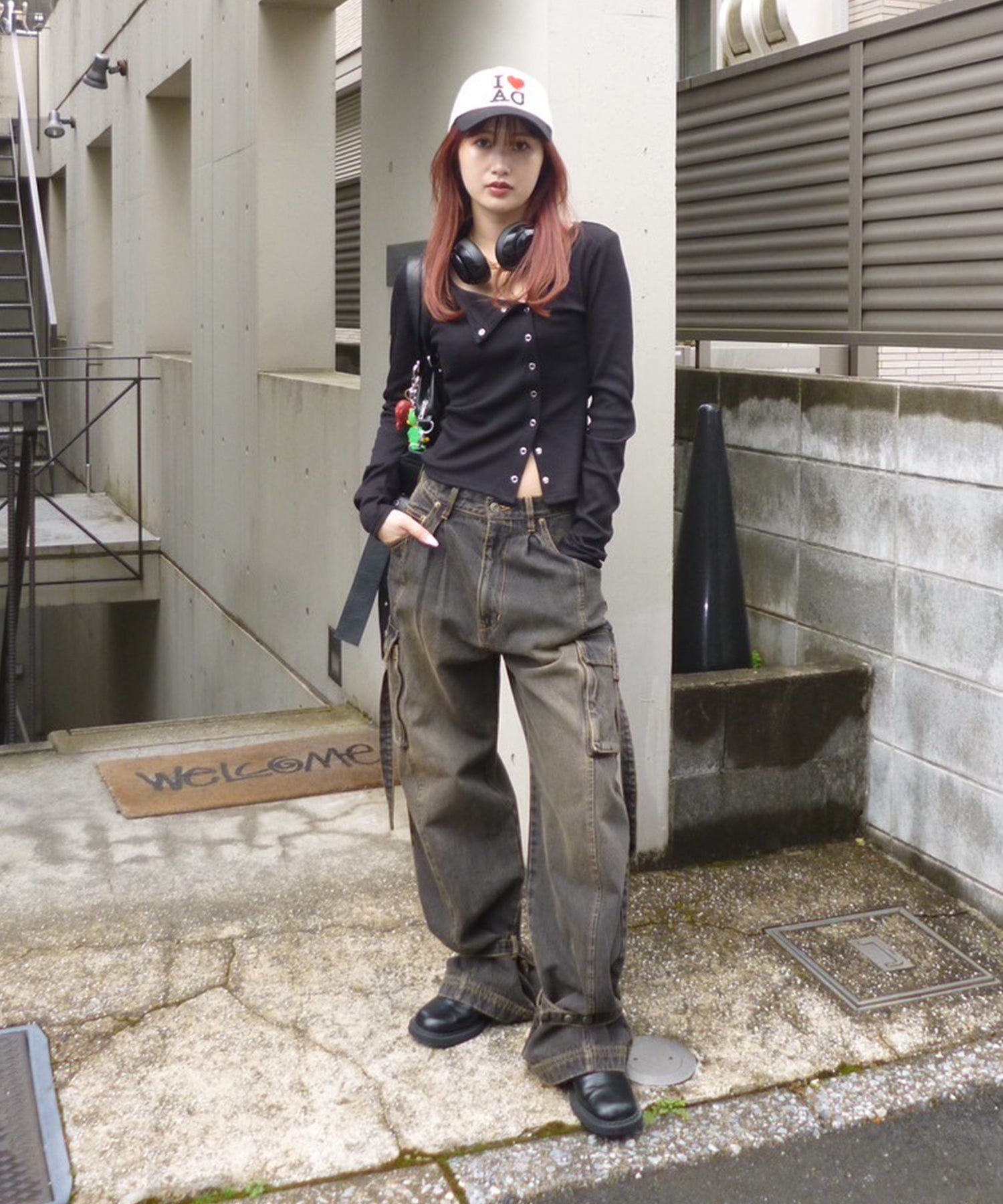 STAFF:163cm/COLOR:BLACK/SIZE:F