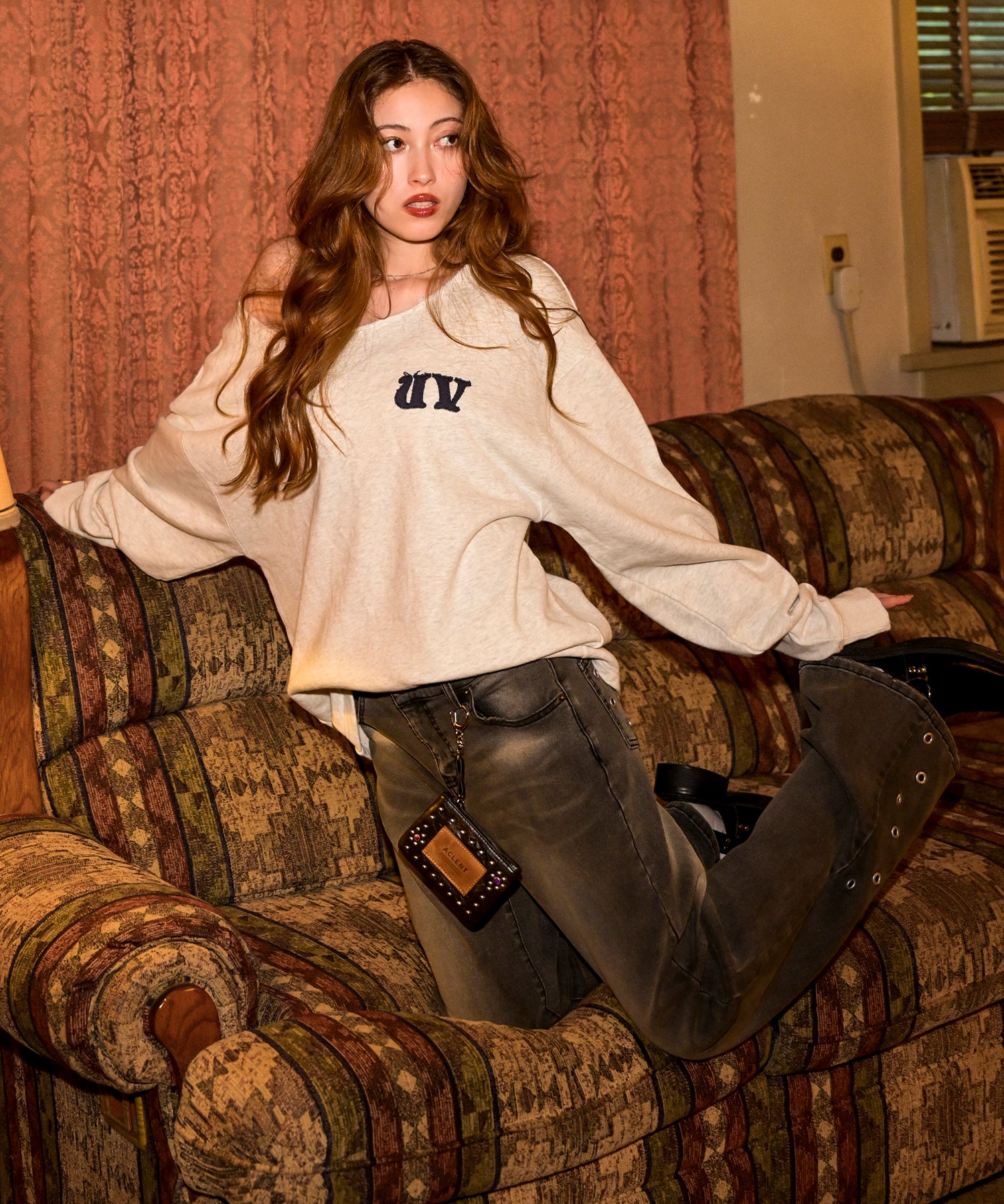 MODEL:163cm/COLOR:IVORY/SIZE:F