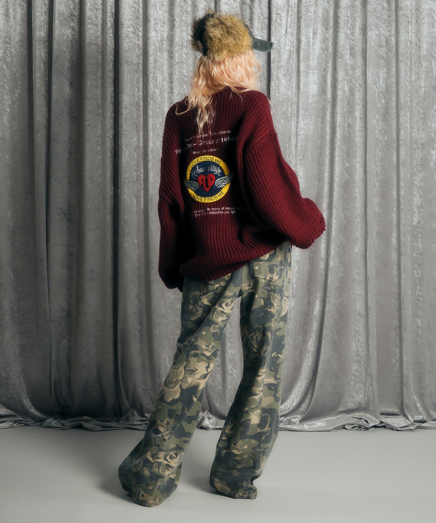 MODEL:170cm/COLOR:RED/SIZE:F