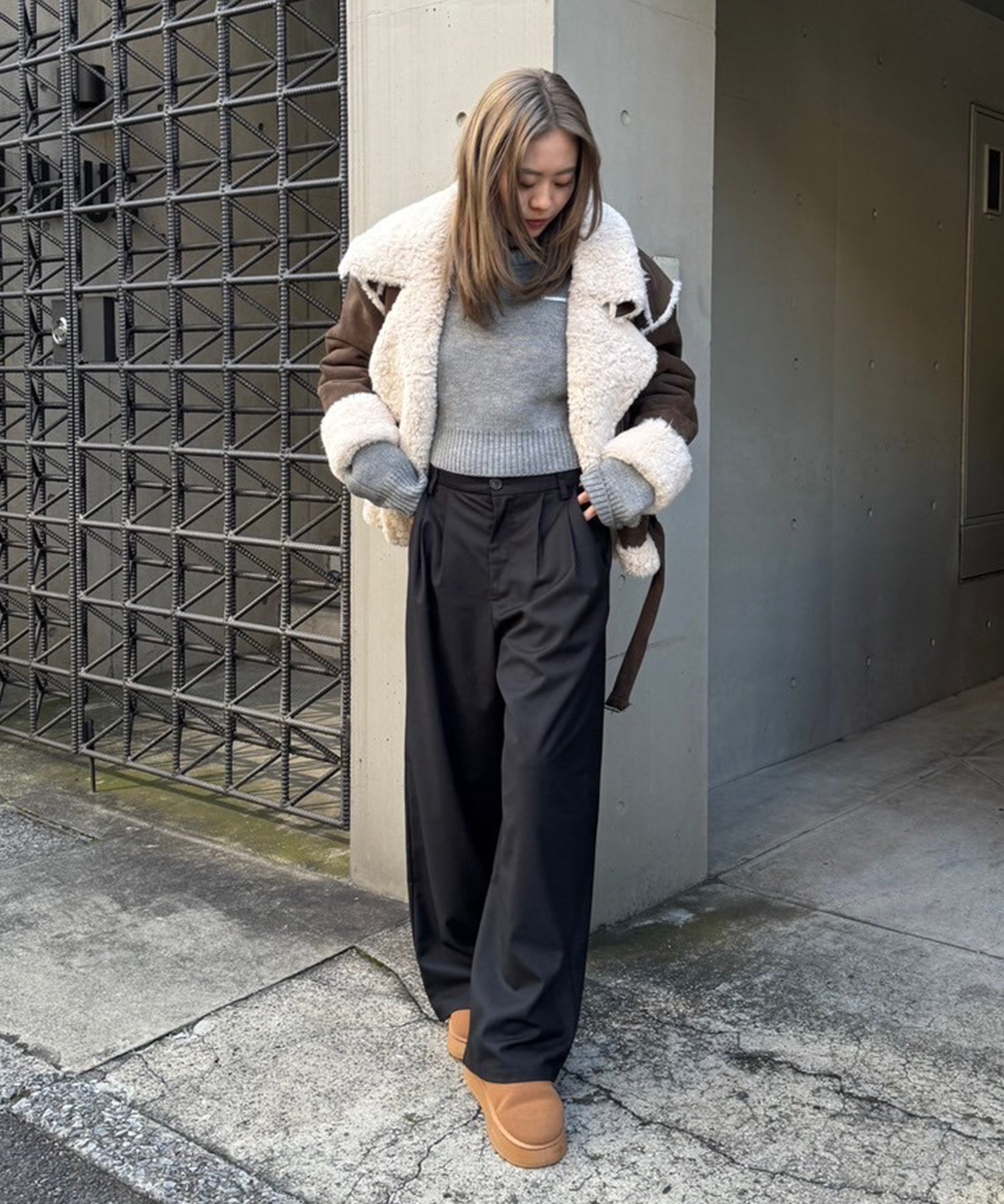 STAFF:160cm/COLOR:BLACK/SIZE:F