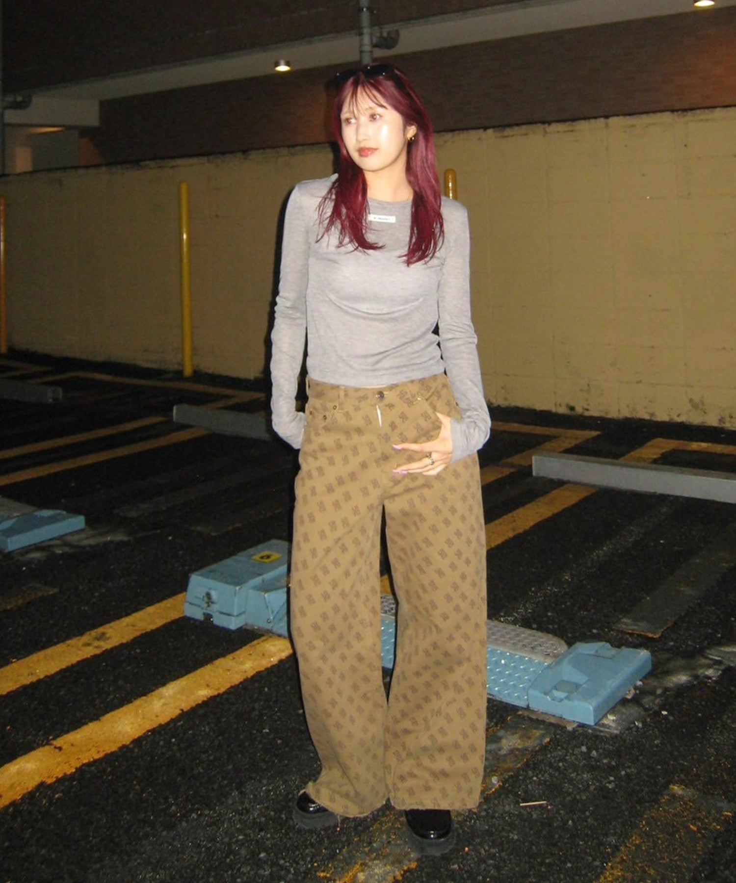 STAFF:163cm/COLOR:GRAY/SIZE:F