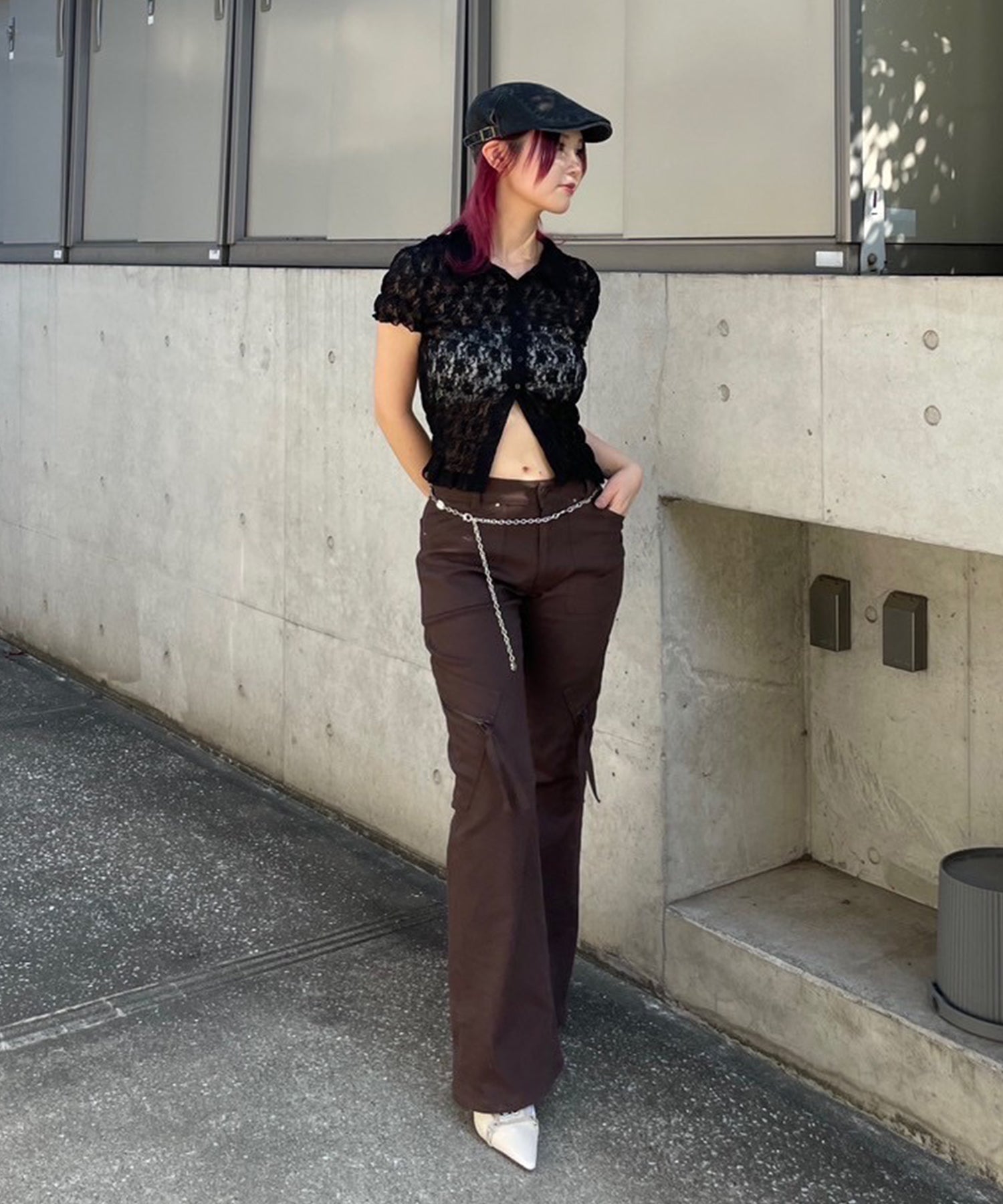 STAFF:162cm/COLOR:BLACK/SIZE:F