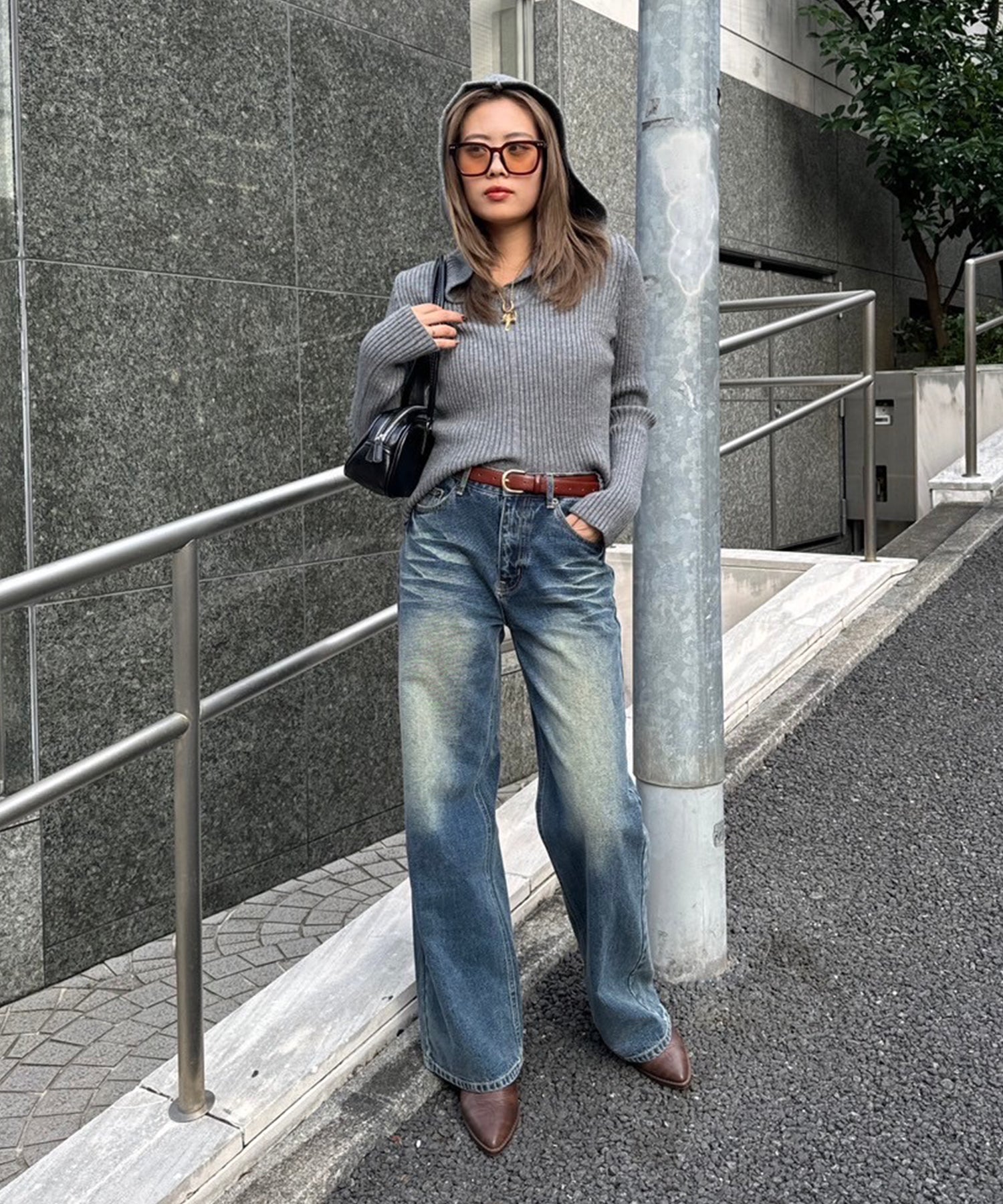 STAFF:160cm/COLOR:BLUE/SIZE:S