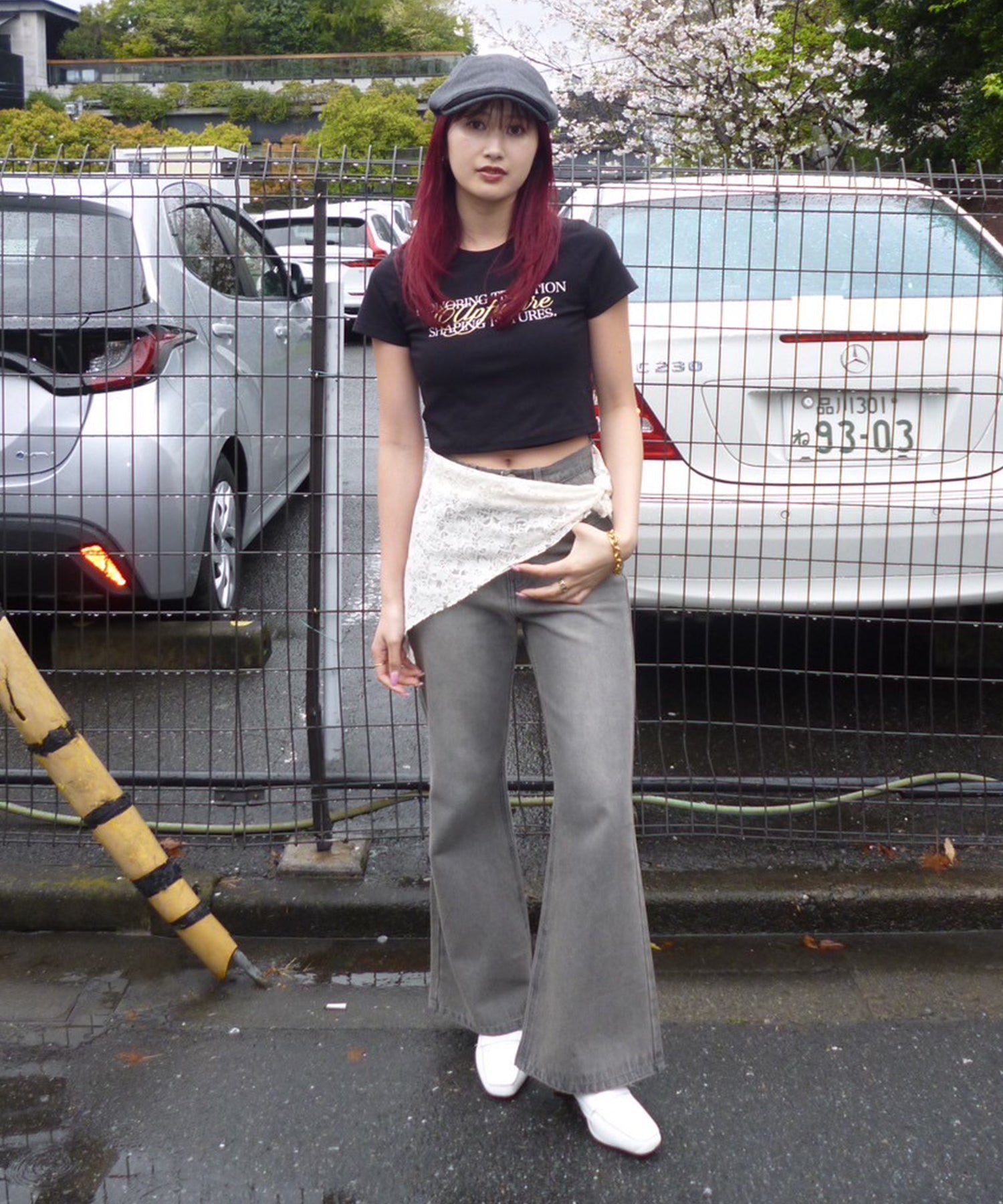STAFF:163cm/COLOR:RGAY/SIZE:M