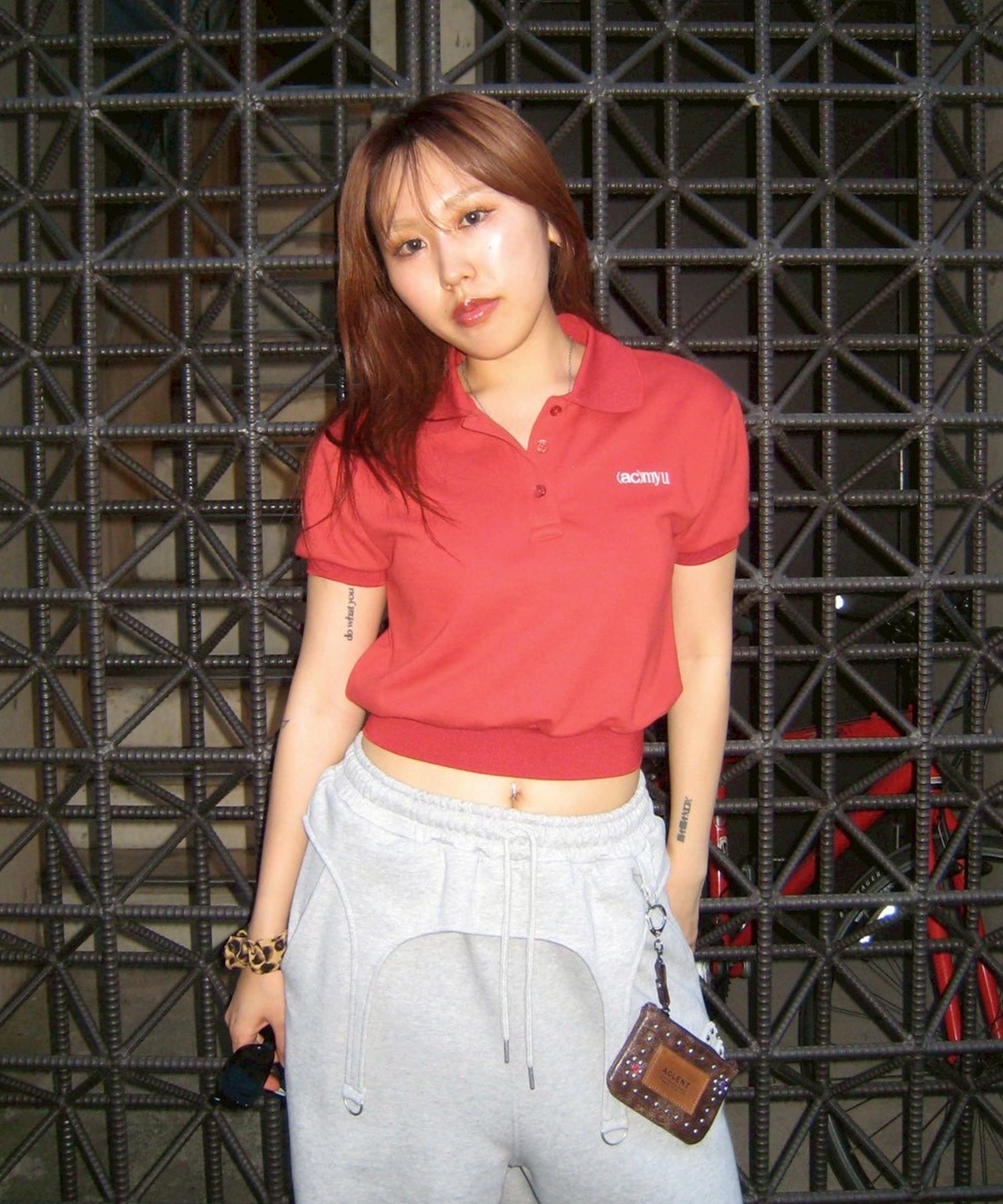 STAFF:158cm/COLOR:RED/SIZE:F