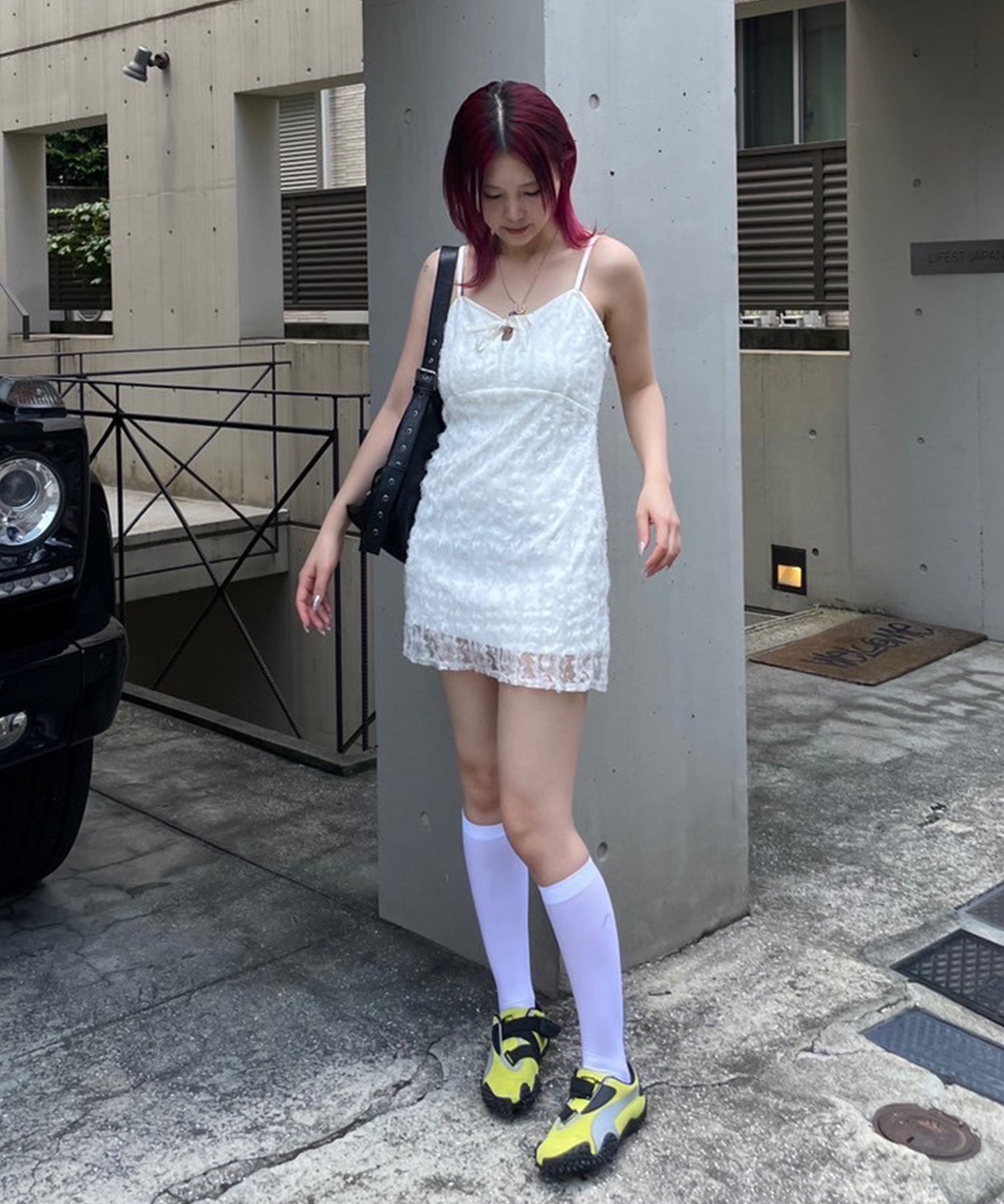 STAFF:162cm/COLOR:WHITE/SIZE:F