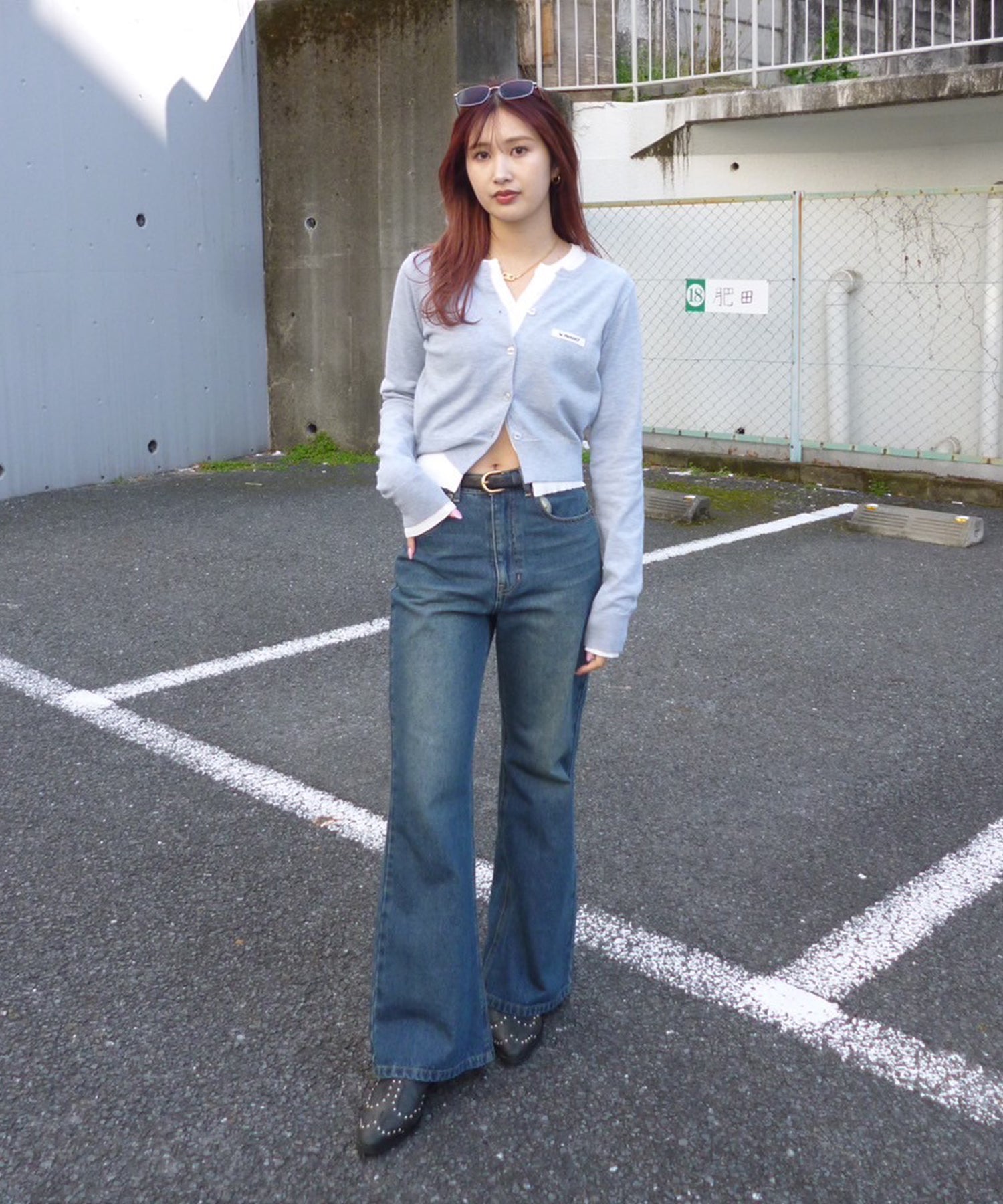 STAFF:163cm/COLOR:LIGHT GRAY/SIZE:F