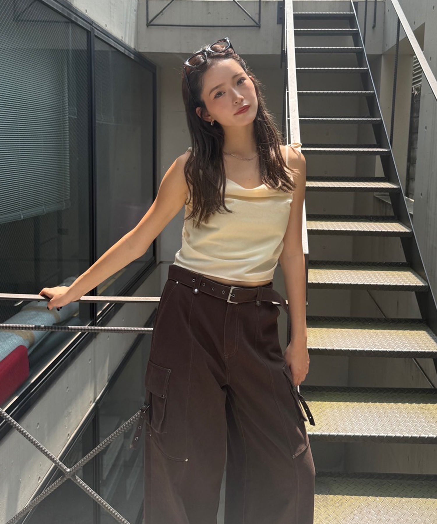 STAFF:170cm/COLOR:LIGHT YELLOW/SIZE:F