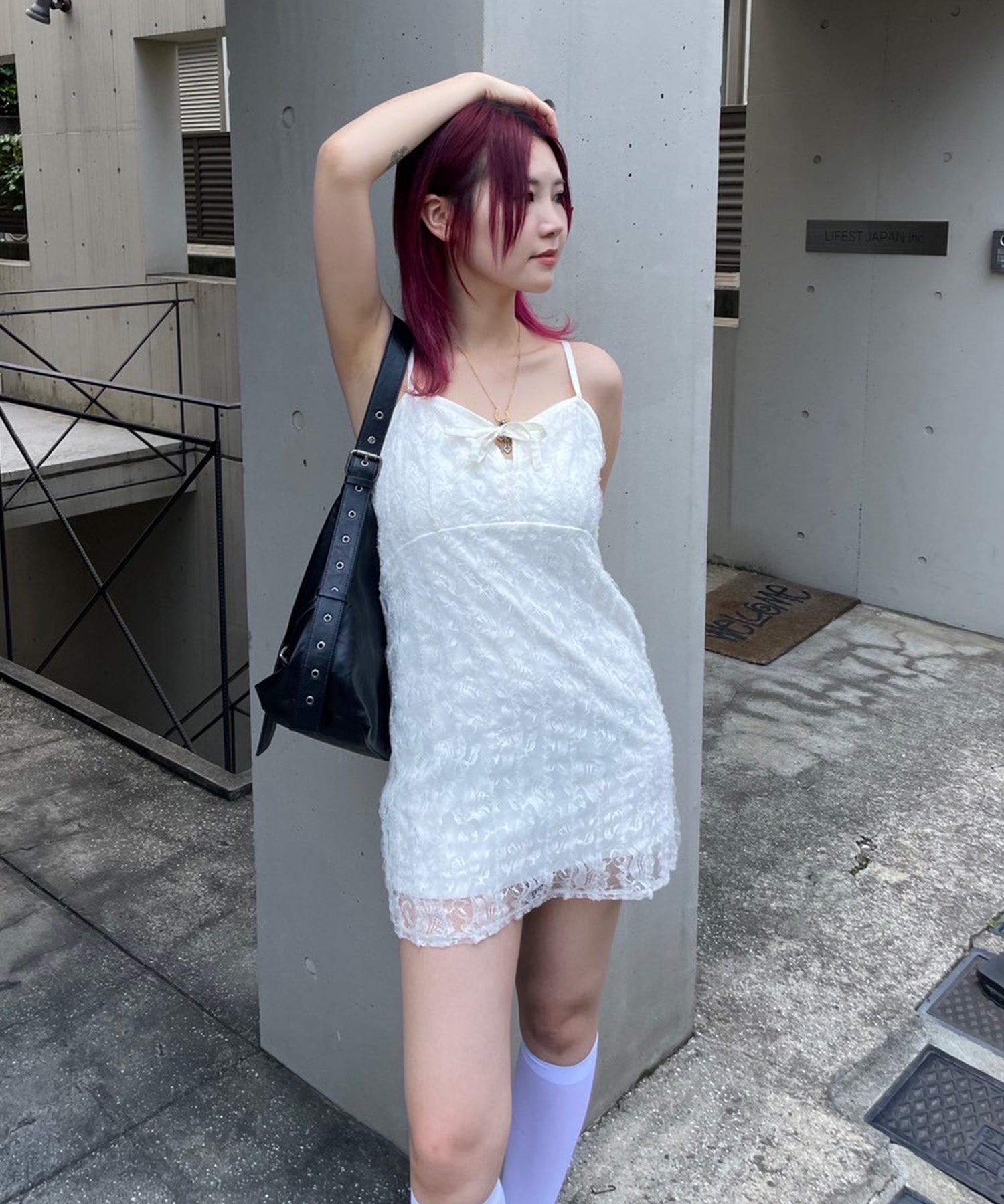 STAFF:162cm/COLOR:WHITE/SIZE:F