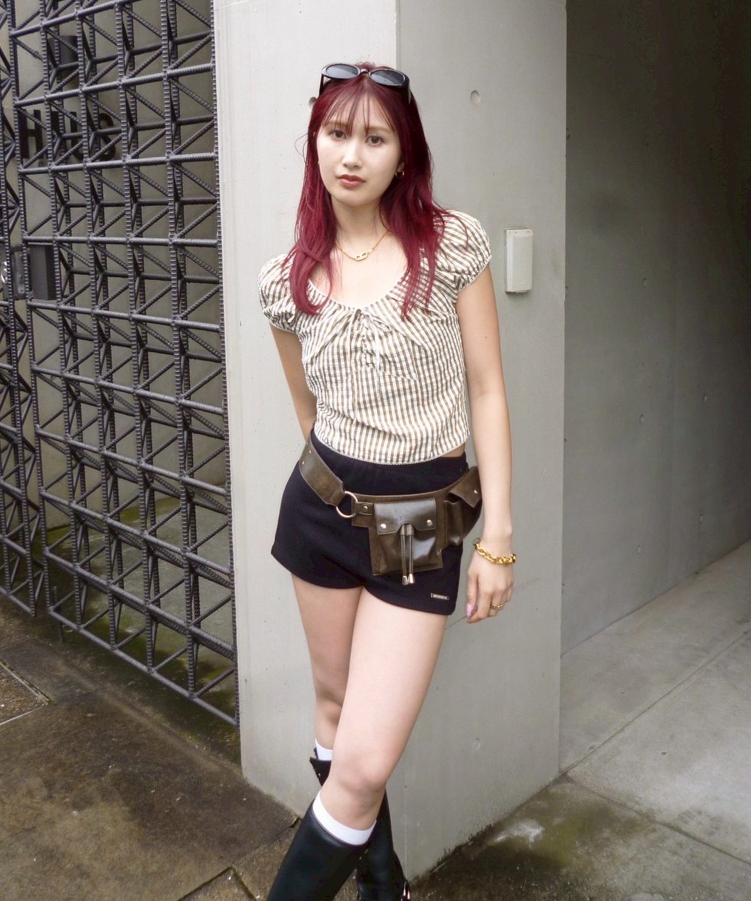 STAFF:163cm/COLOR:BLACK/SIZE:F
