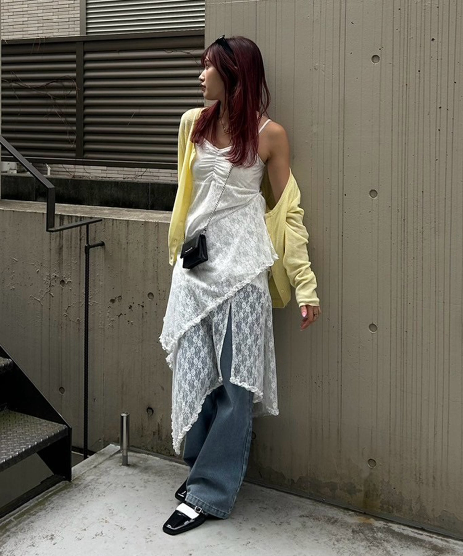 STAFF:163cm/COLOR:WHITE/SIZE:F