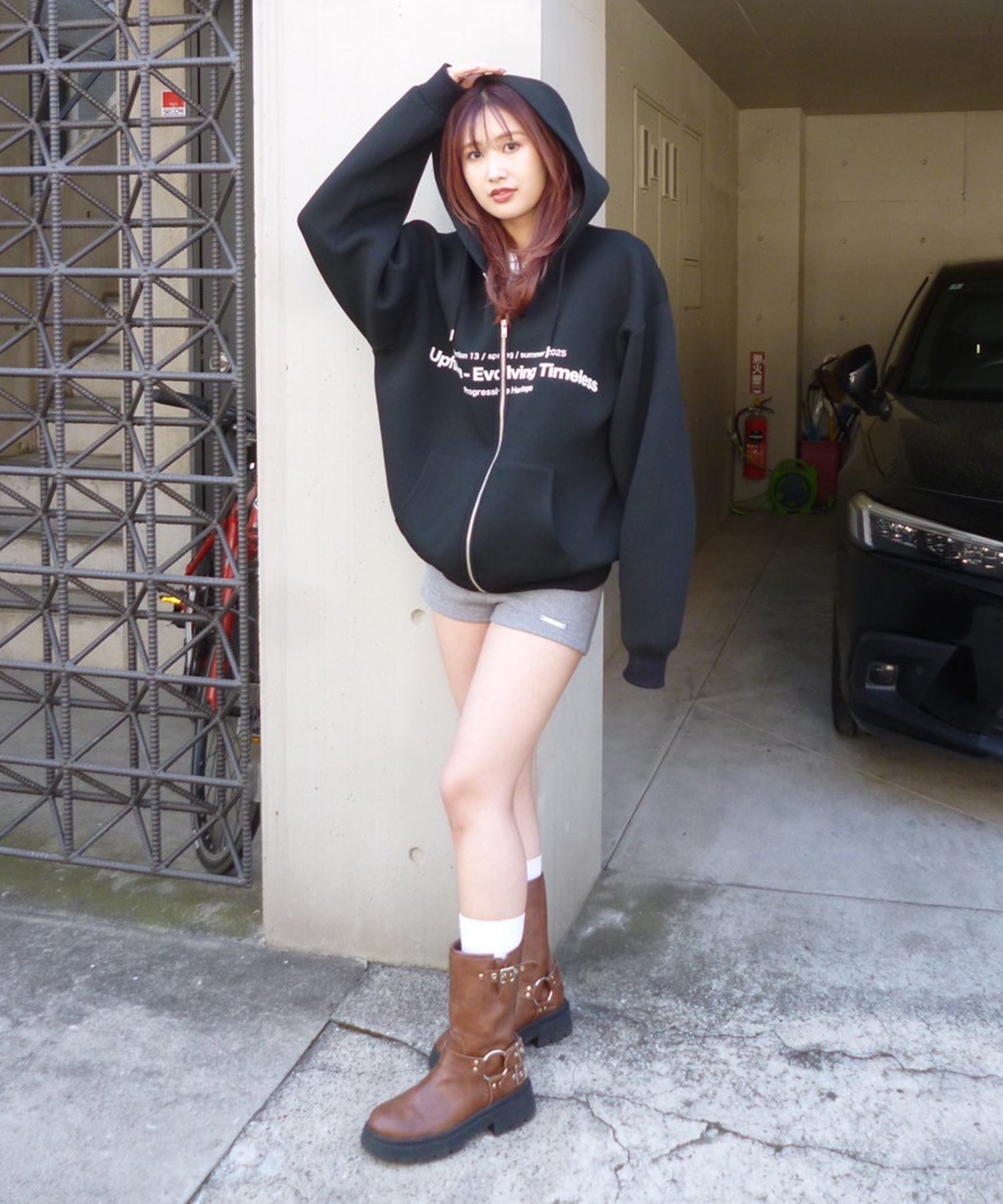 STAFF:163cm/COLOR:GRAY/SIZE:F