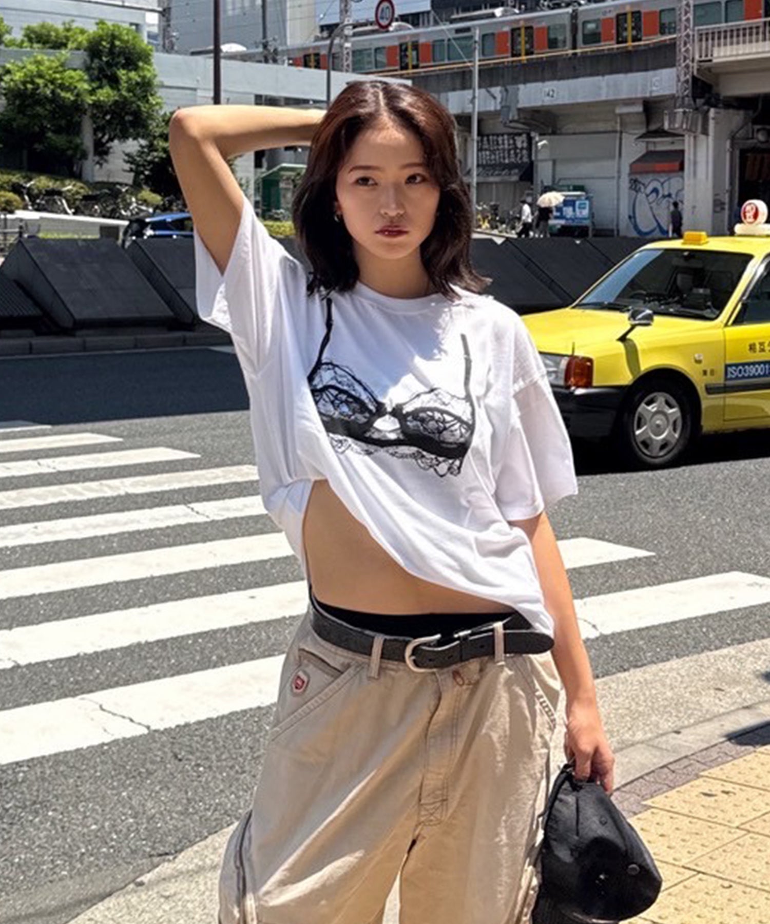 STAFF:170cm/COLOR:WHITE/SIZE:F