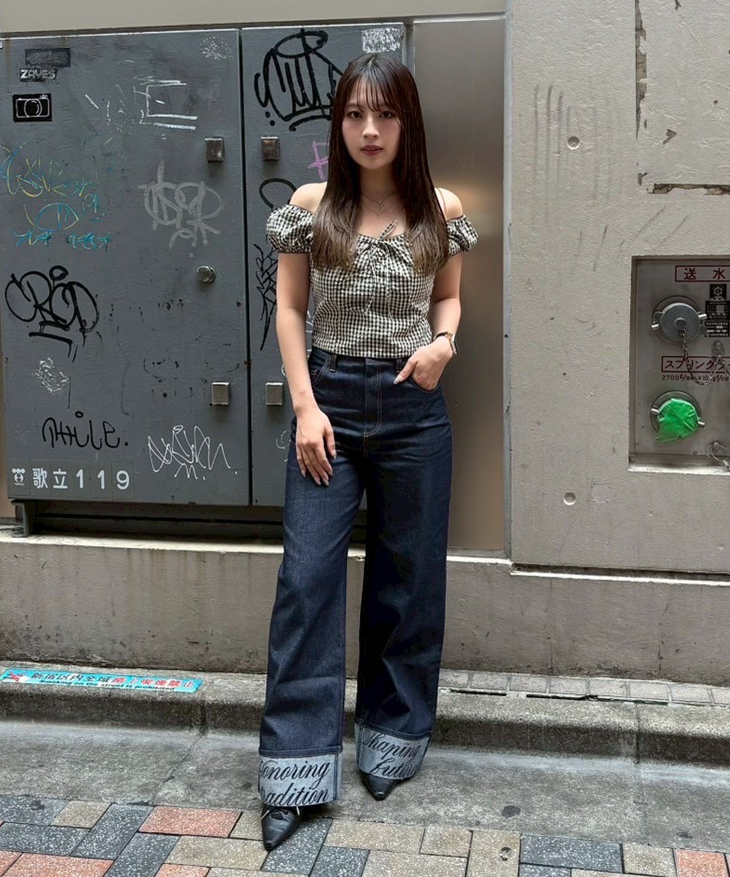 STAFF:161cm/COLOR:MIX1/SIZE:F