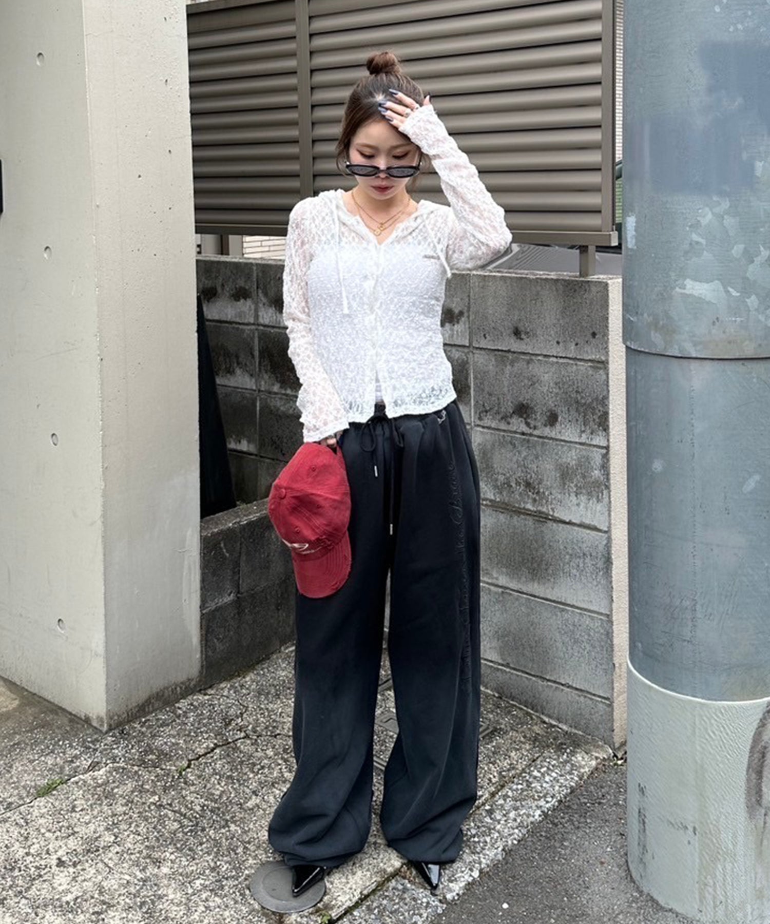 STAFF:154cm/COLOR:WHITE/SIZE:F