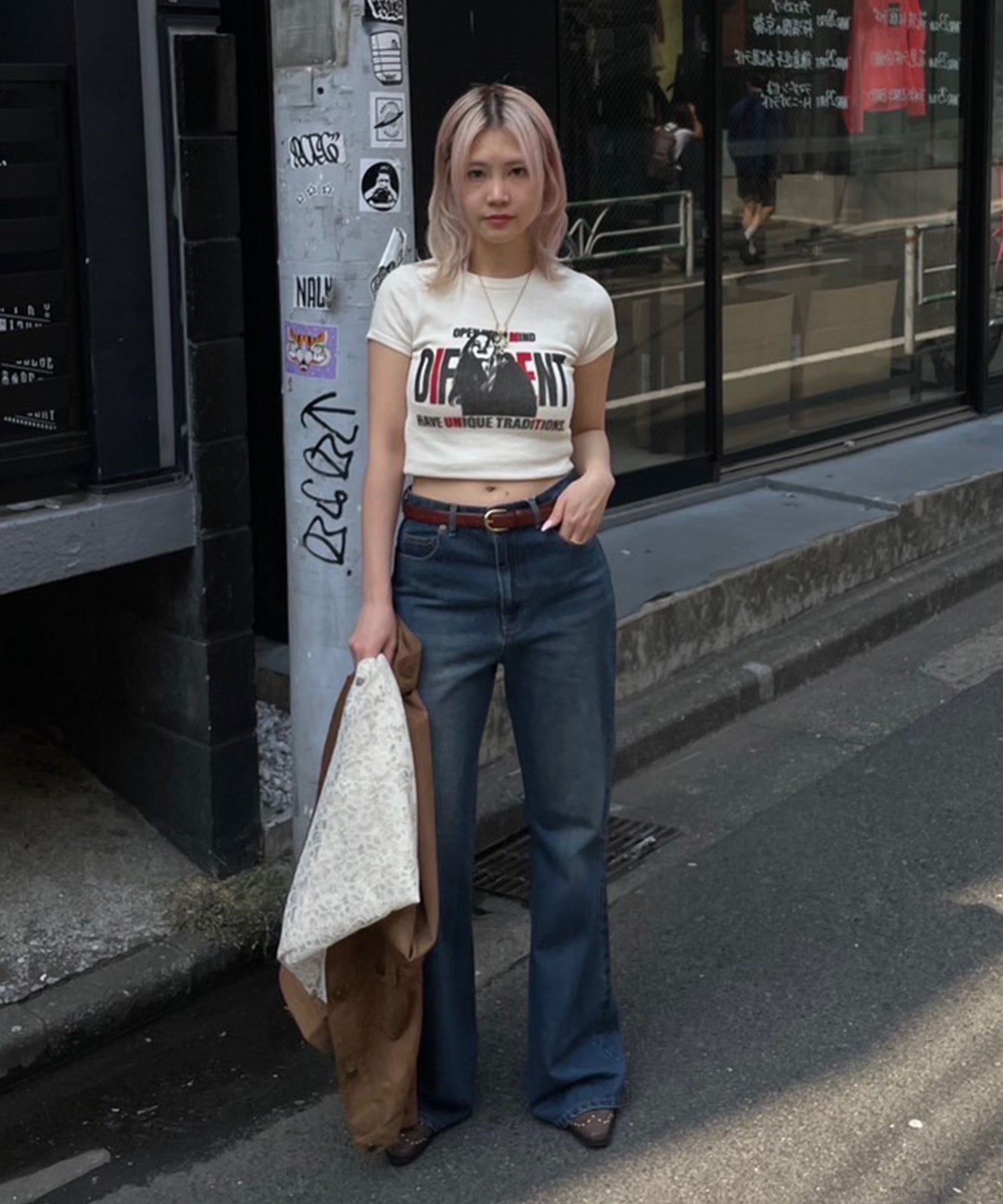 STAFF:162cm/COLOR:IVORY/SIZE:F