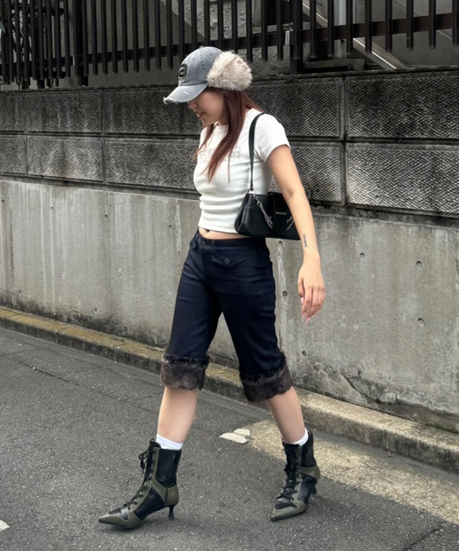 STAFF:158cm/COLOR:BLUE/SIZE:24