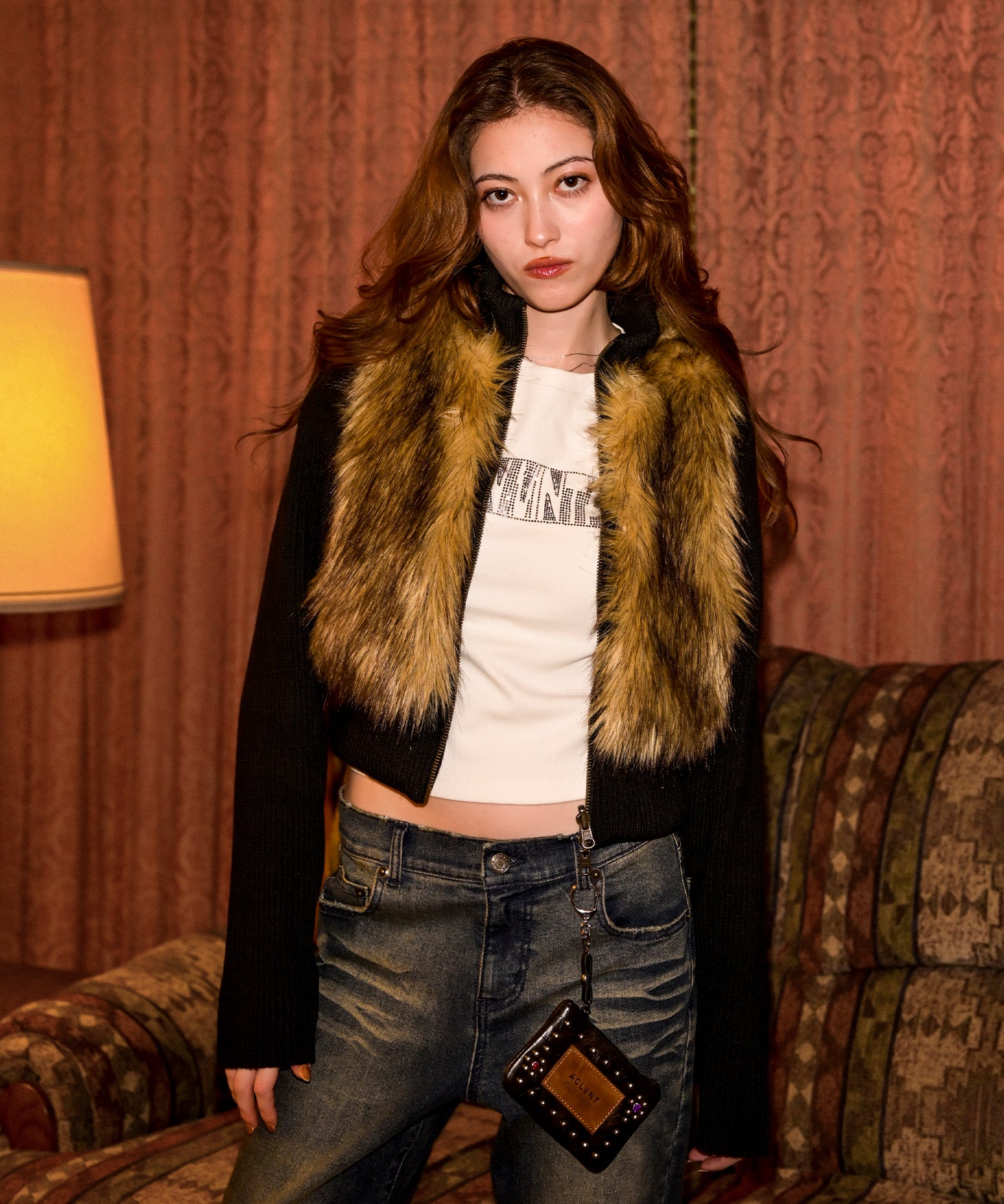 MODEL:163cm/COLOR:BLACK/SIZE:F