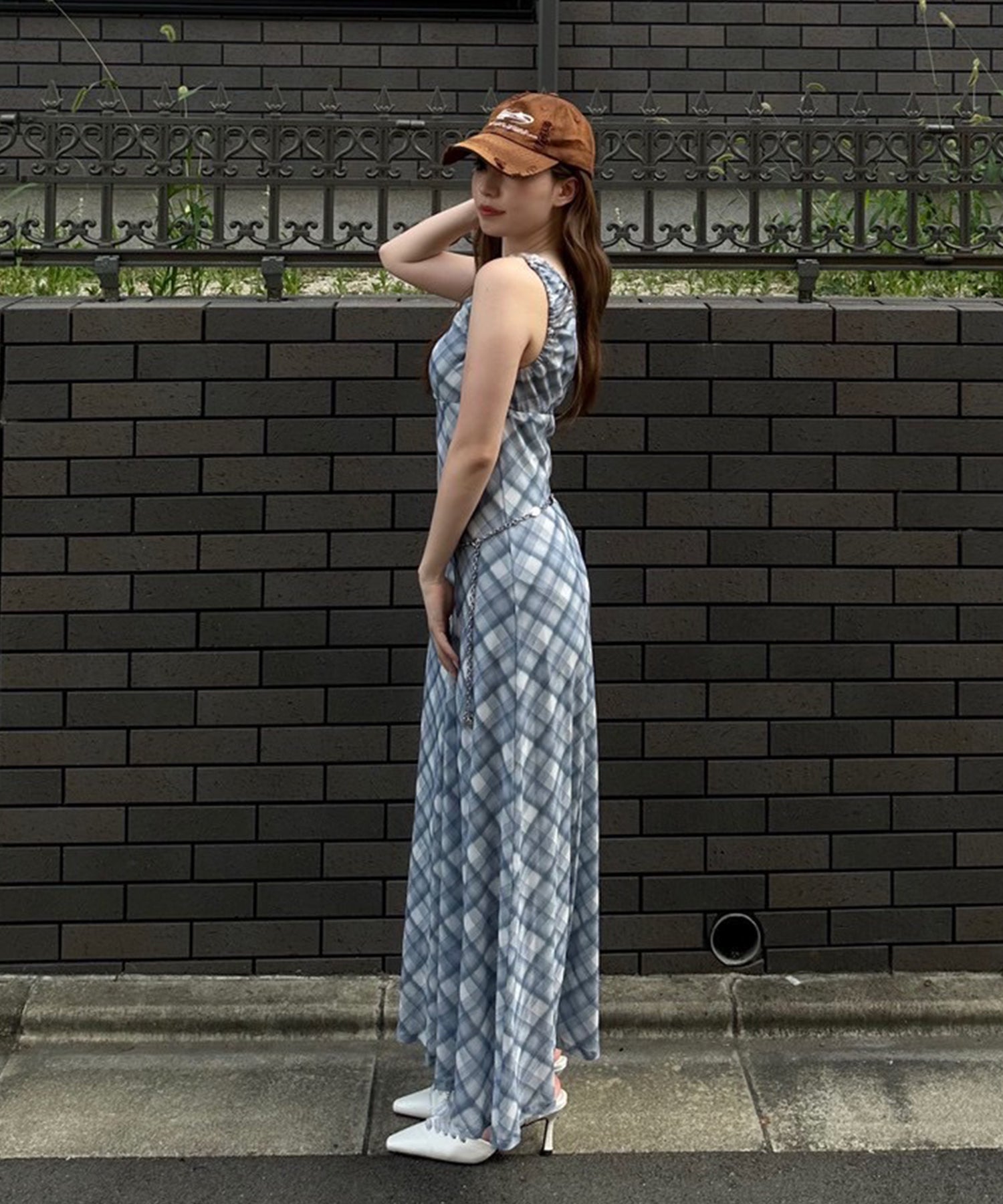 STAFF:153cm/COLOR:BLUE/SIZE:S